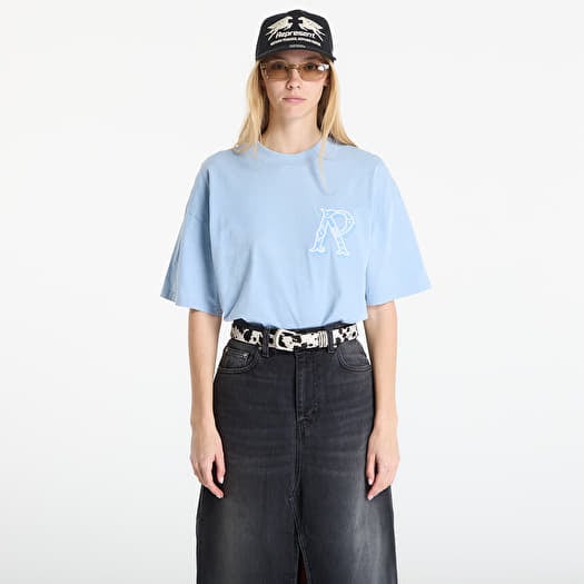 T-Shirt REPRESENT Western Initial T-Shirt UNISEX Mountain Bluebird