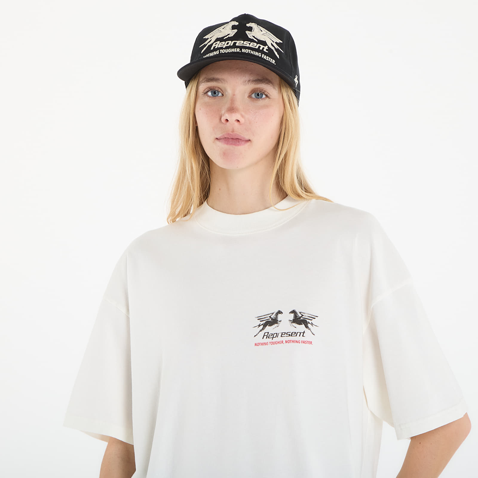 T-skjorter for menn REPRESENT 24 Hour Service T-Shirt UNISEX Flat White