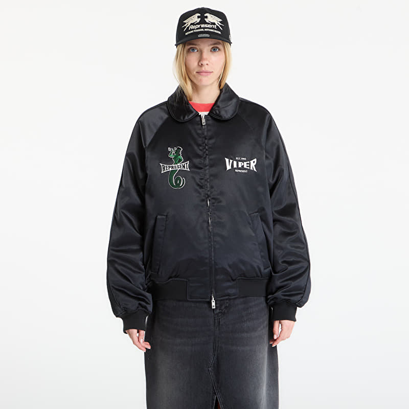REPRESENT x The Viper Room Viper Souvenier Jacket UNISEX Jet Black