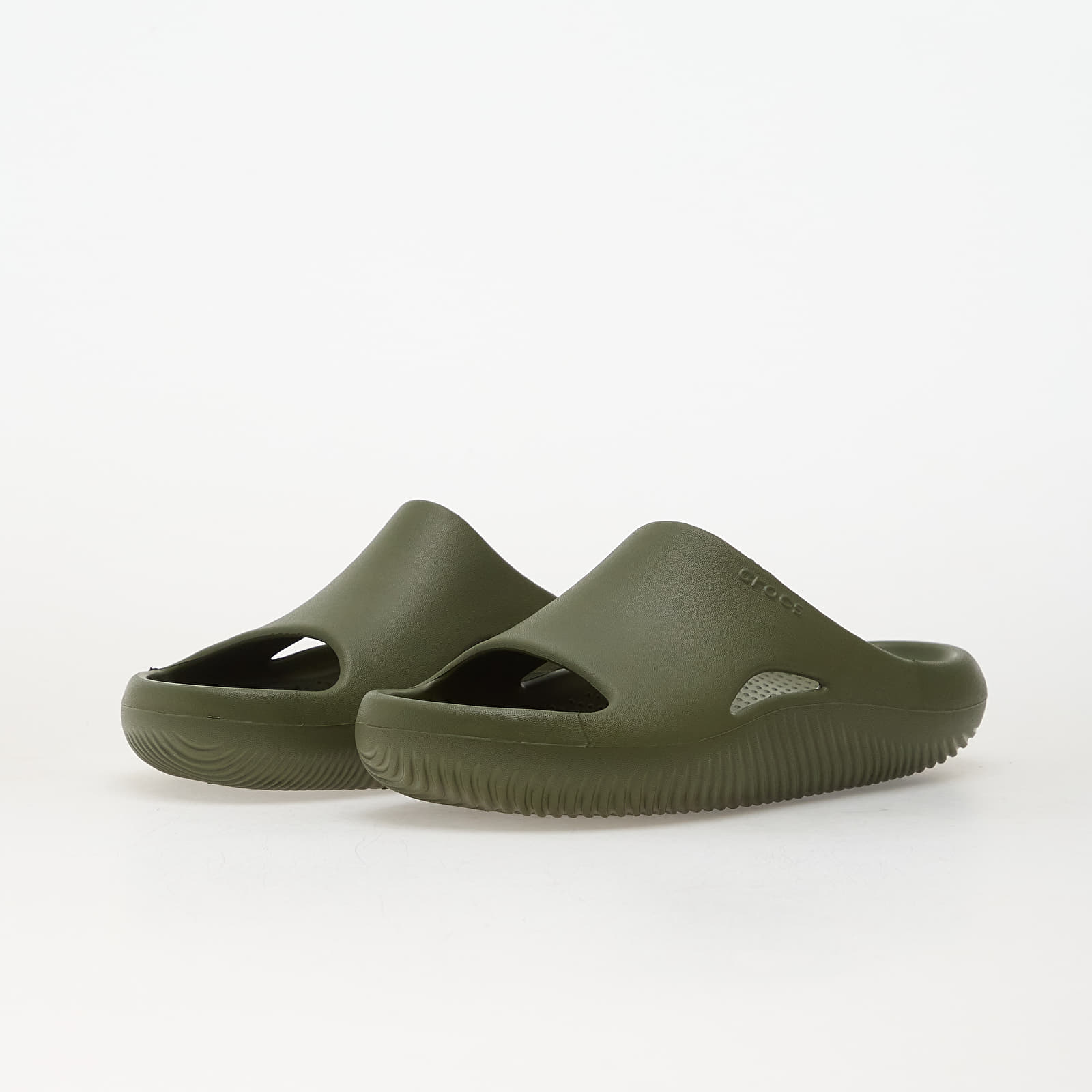 Miesten kengät Crocs Mellow Recovery Slide  Army Green