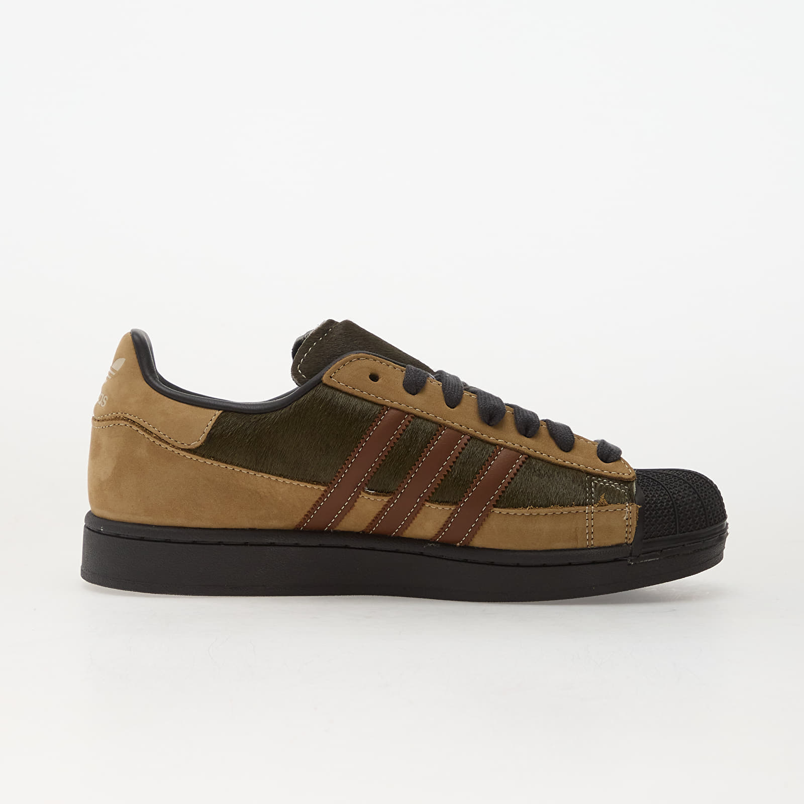 Scarpe uomo adidas Superstar II Mg Focus Olive/ Preloved Brown/ Utility Black