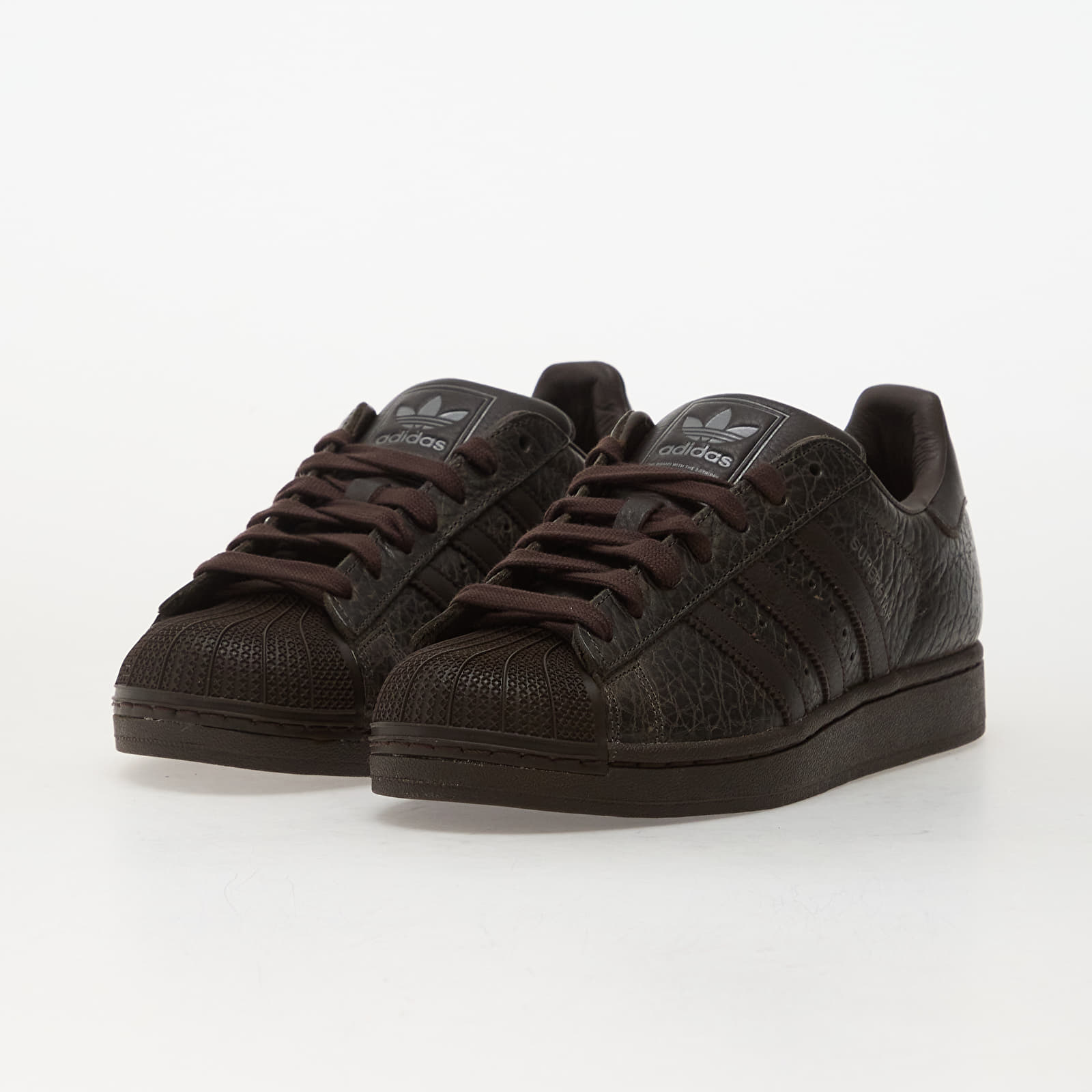 Scarpe uomo adidas Superstar II Shale Olive/ Dark Brown/ Iron Metalic