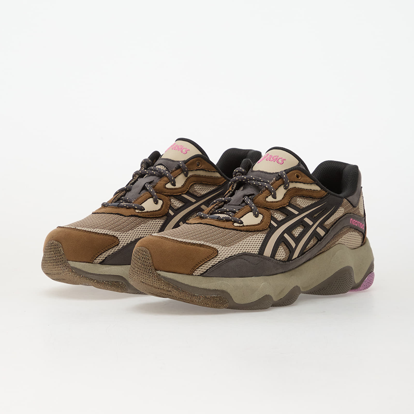 Sko til mænd Asics Neotide Brown Storm/ Feather Grey