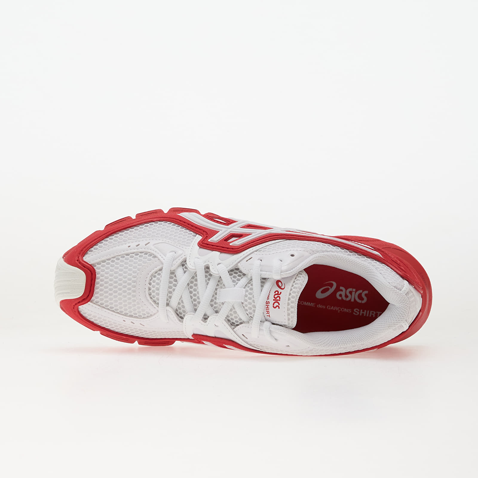 Încălțăminte și sneakerși pentru bărbați Comme des Garçons SHIRT x Asics Mens Sneakers Red/ White