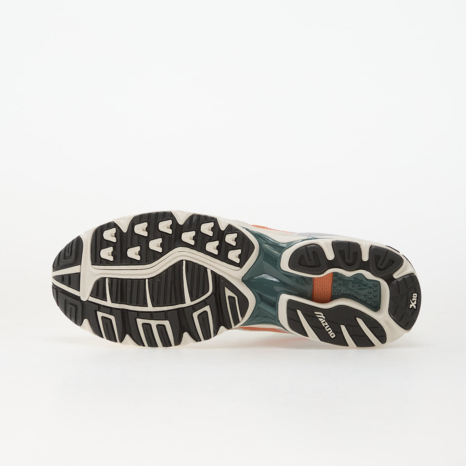 Zapatillas Hombre Mizuno Wave Rider 10 (U) Snow White/ Dawn Blue/ Sun Baked