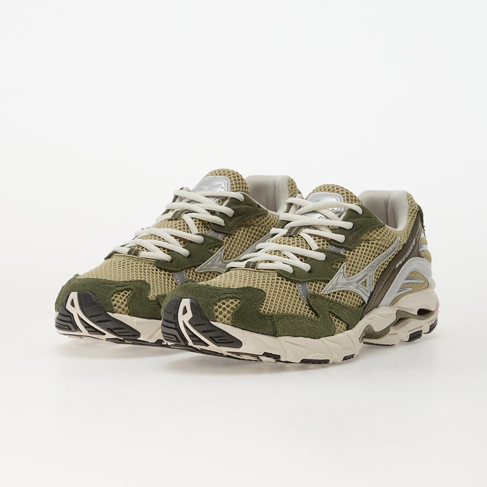 Zapatillas Hombre Mizuno Wave Rider 10 (U) Elm/ Dawn Blue/ Stone Gray