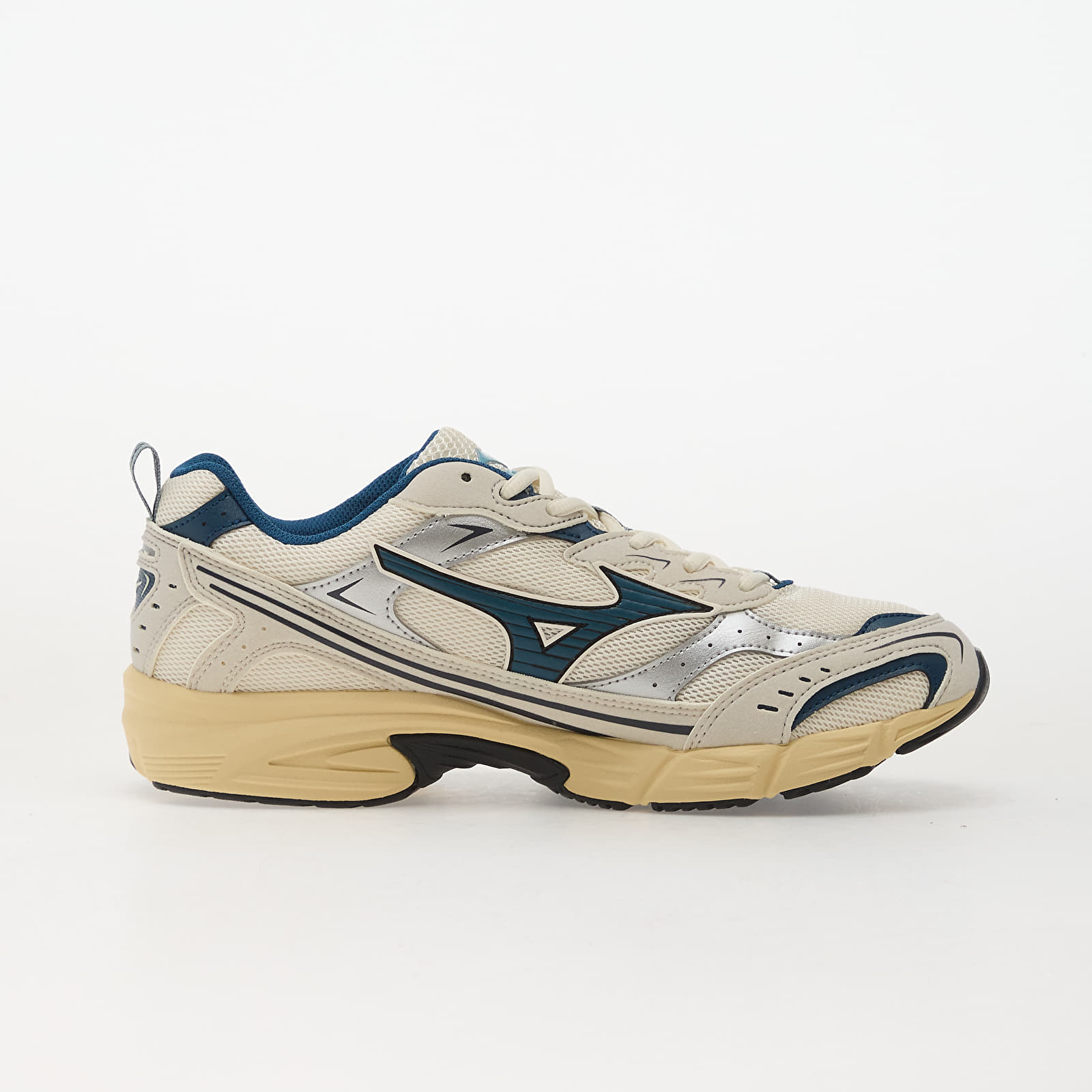 Herren Sneaker und Schuhe Mizuno Mxr (U) Pristine/ Sailor Blue/ Silver Bi