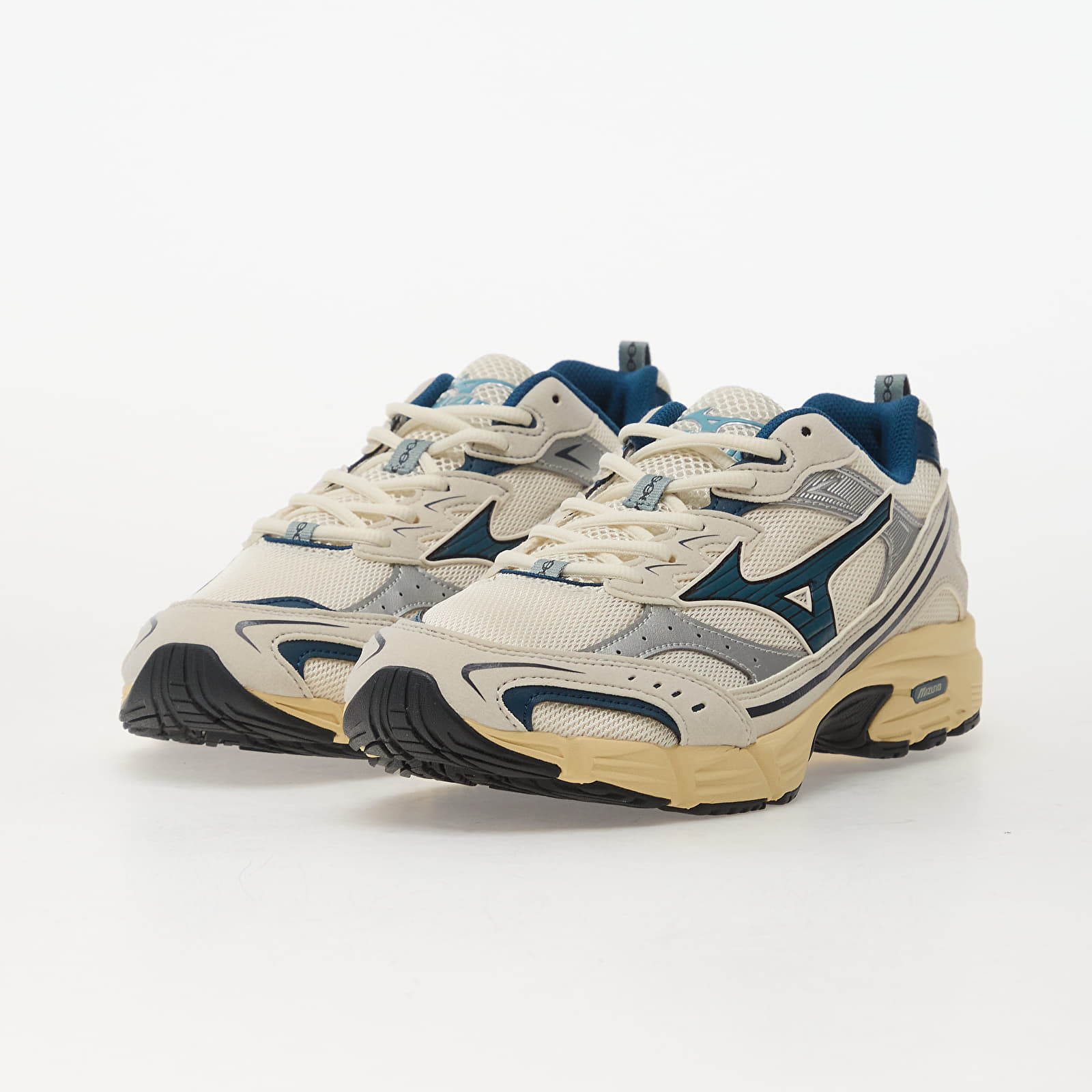 Herren Sneaker und Schuhe Mizuno Mxr (U) Pristine/ Sailor Blue/ Silver Bi