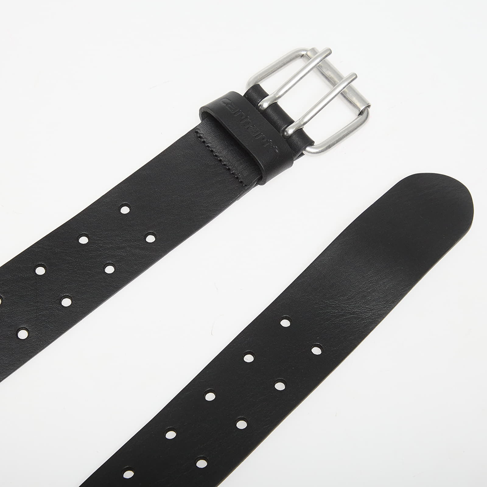 Moški pasovi  Carhartt WIP Double Script Belt Black/ Silver