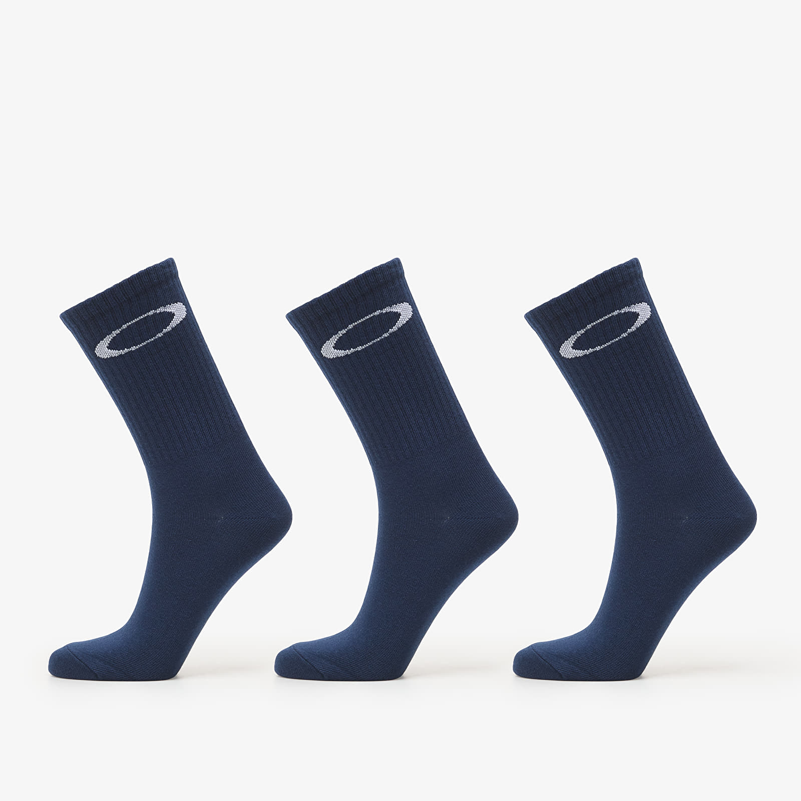 Herresokker Oakley Ellipse Crew Sock Abyss/ White