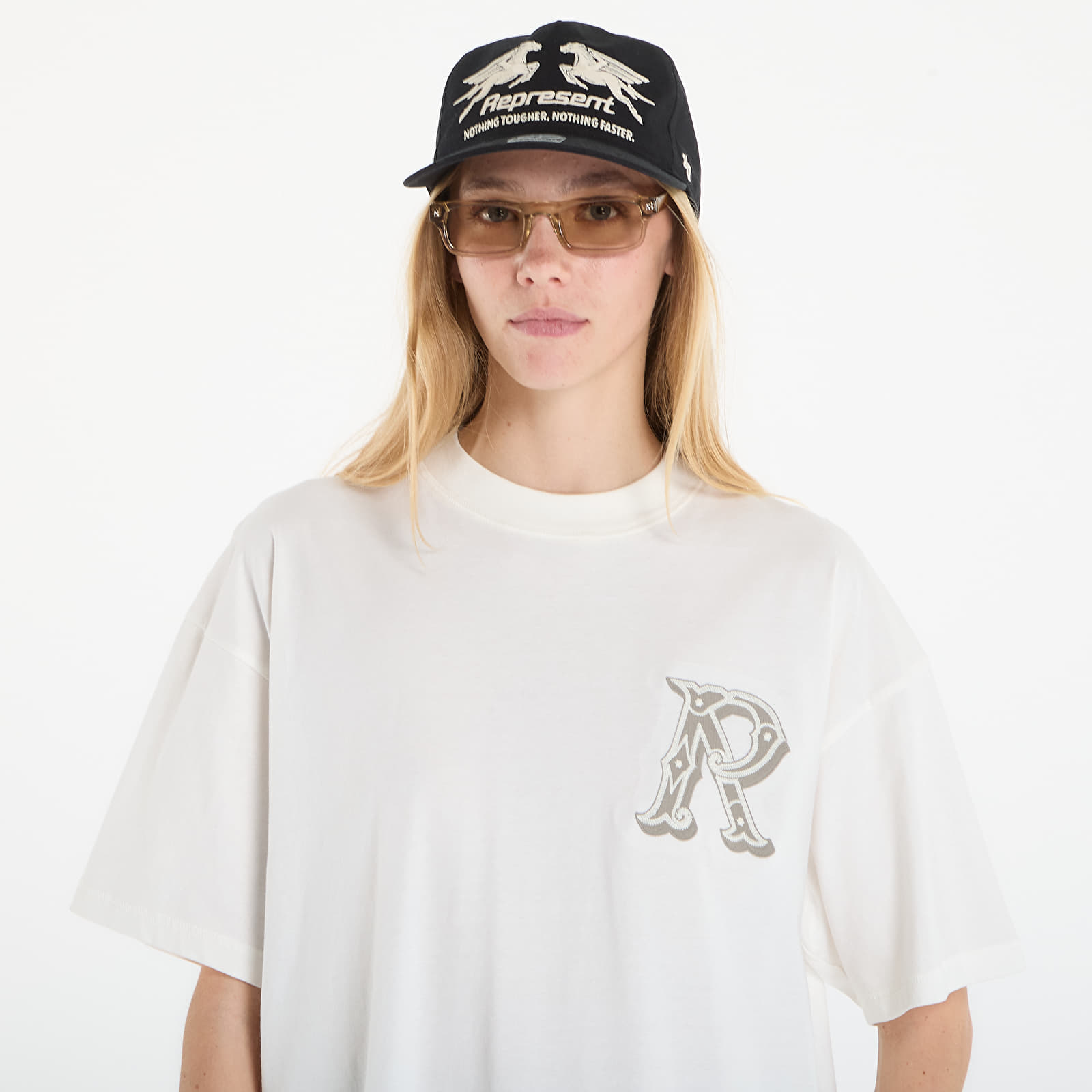   Μπλούζες REPRESENT Western Initial T-Shirt UNISEX Flat White
