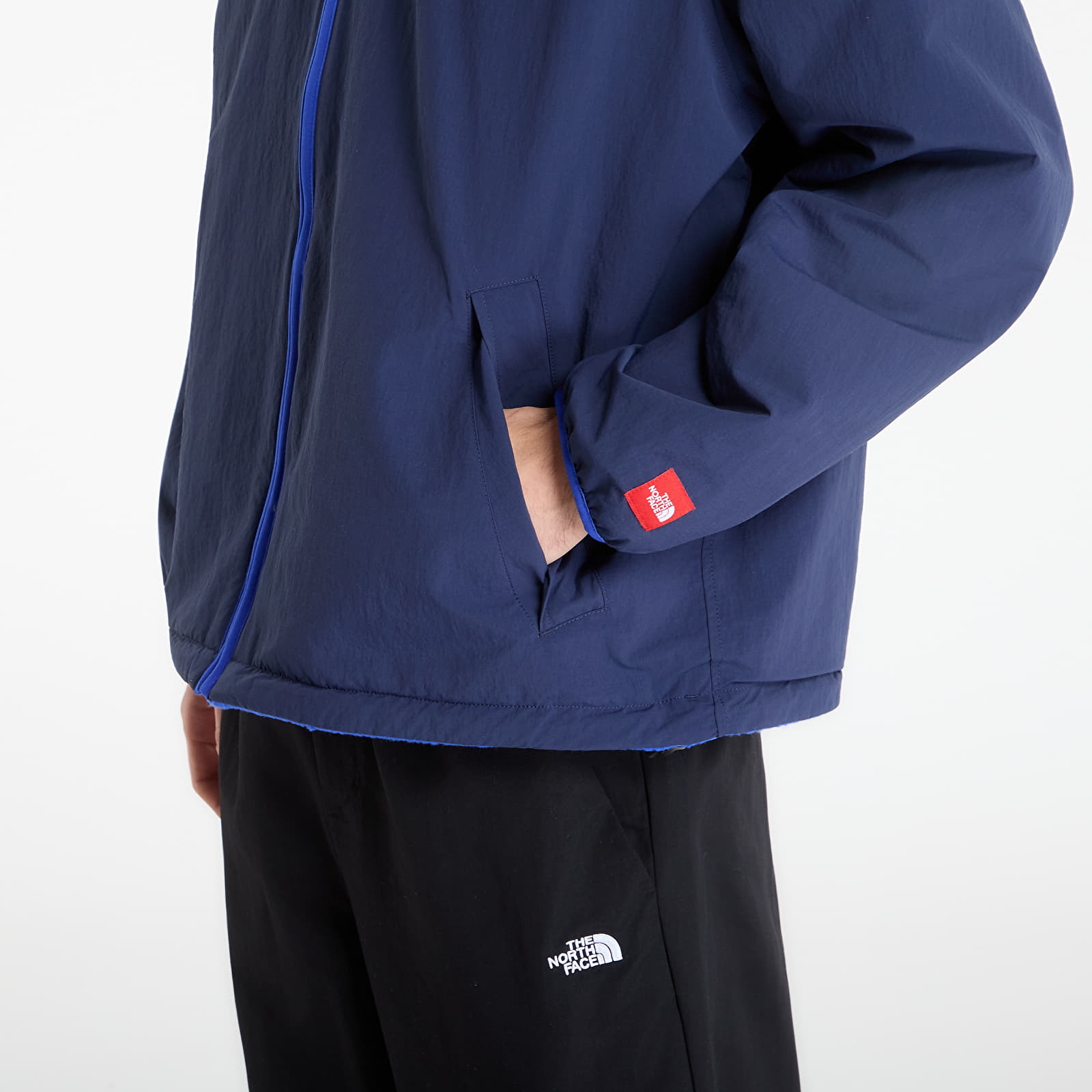 Joped The North Face Redbox Reversible Fleece Jacket Summit Navy/ TNF Blue