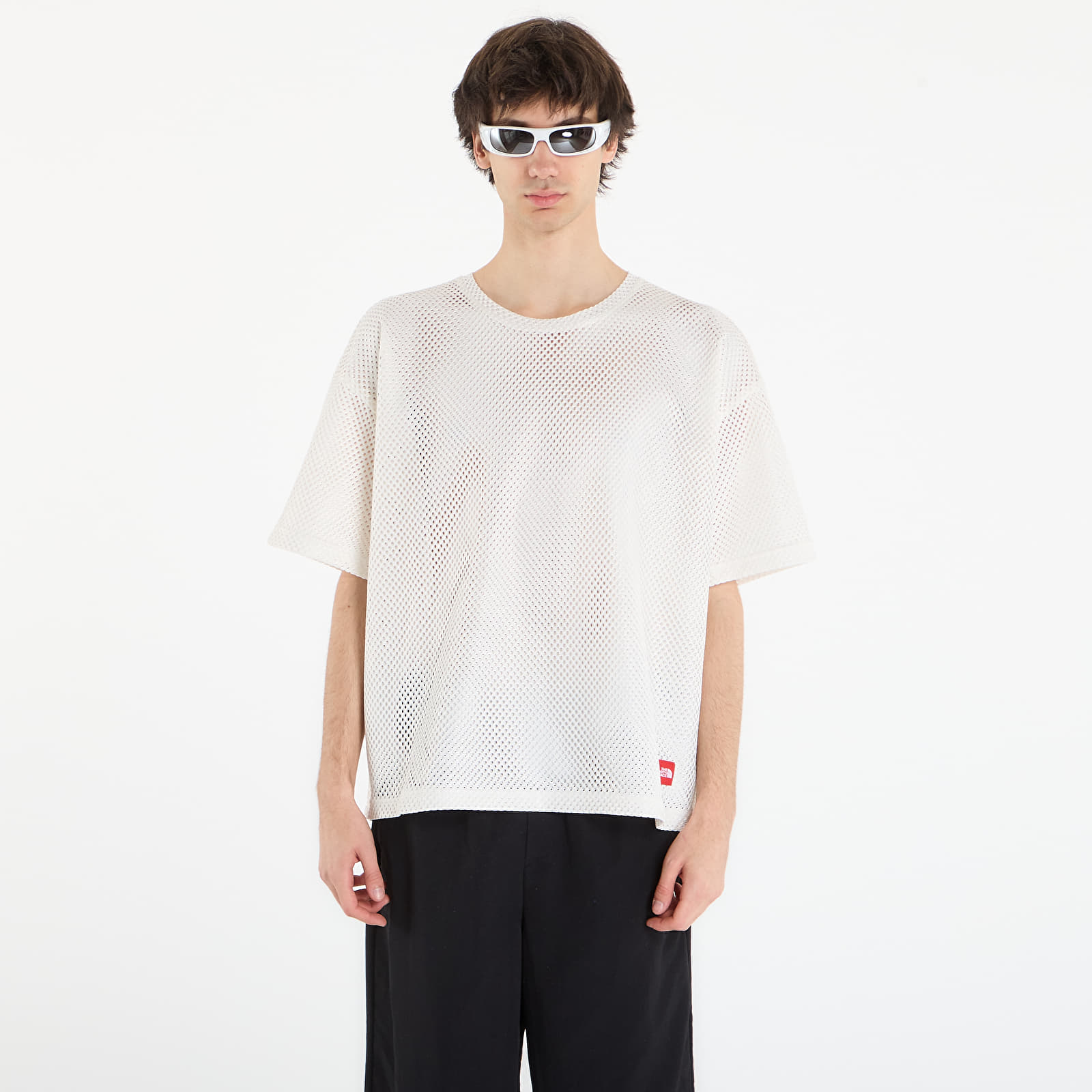 T-shirts til mænd The North Face Redbox Mesh T-Shirt White Dune