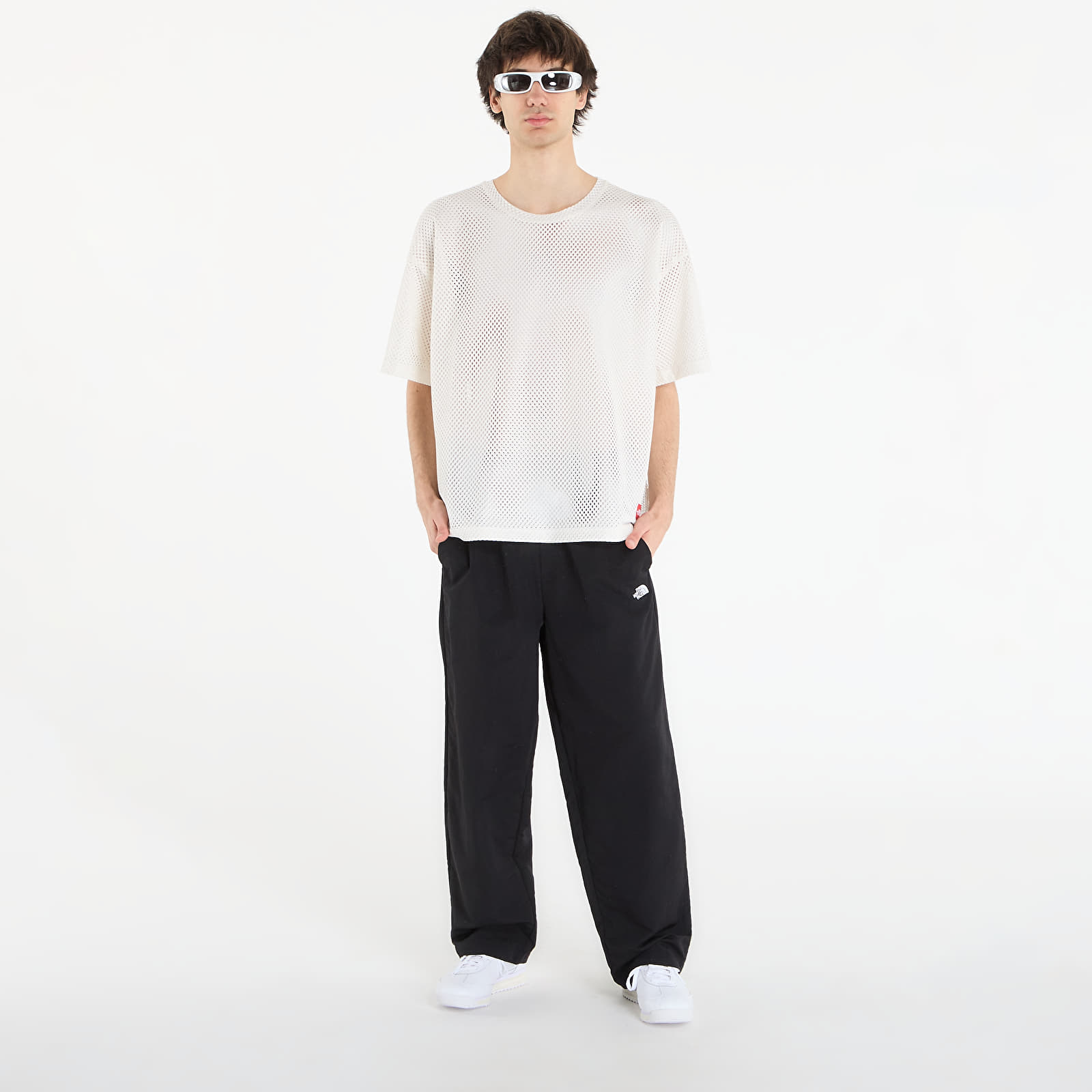 T-shirts til mænd The North Face Redbox Mesh T-Shirt White Dune