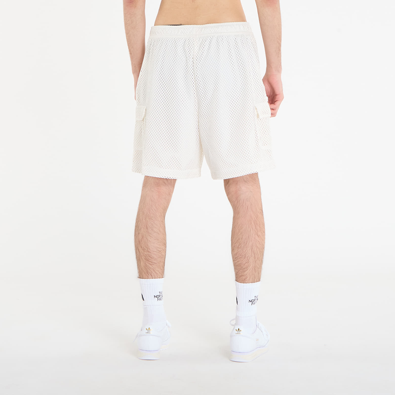 Ανδρικά σορτς The North Face Redbox Mesh Utility Short White Dune