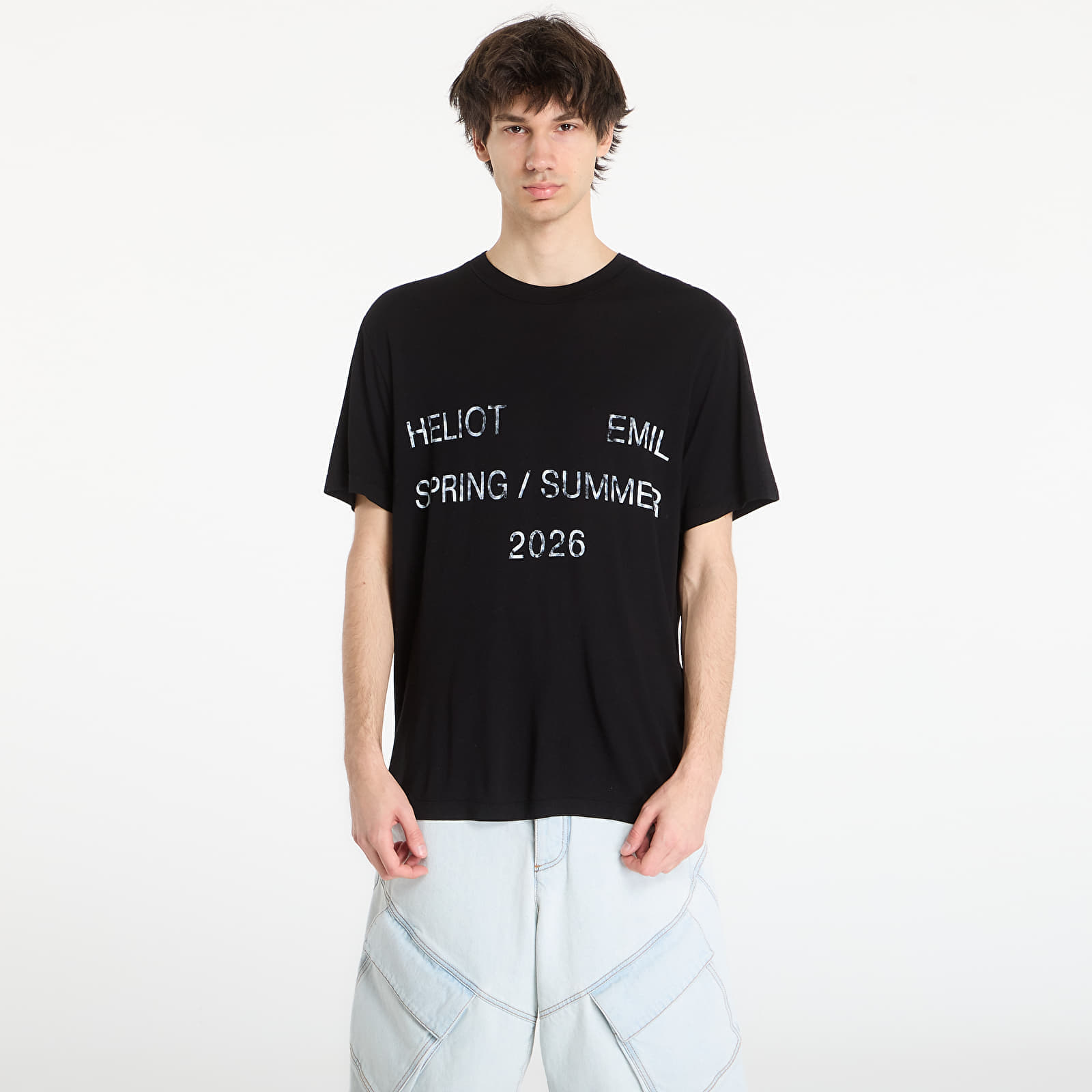 Тениска HELIOT EMIL Overo Ss T-Shirt Black 52