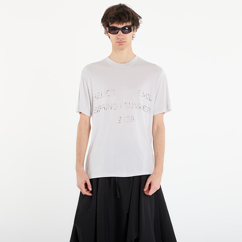 T-shirt HELIOT EMIL Overo Ss T-Shirt Light Grey