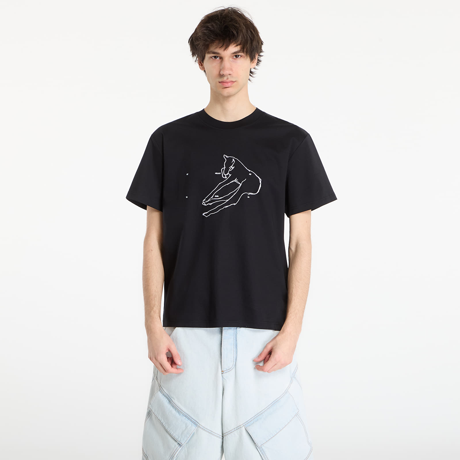   Μπλούζες HELIOT EMIL Colt T-Shirt Black