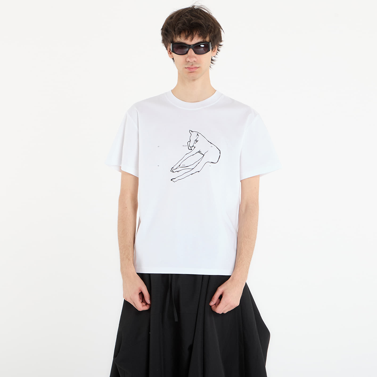   Μπλούζες HELIOT EMIL Colt T-Shirt White