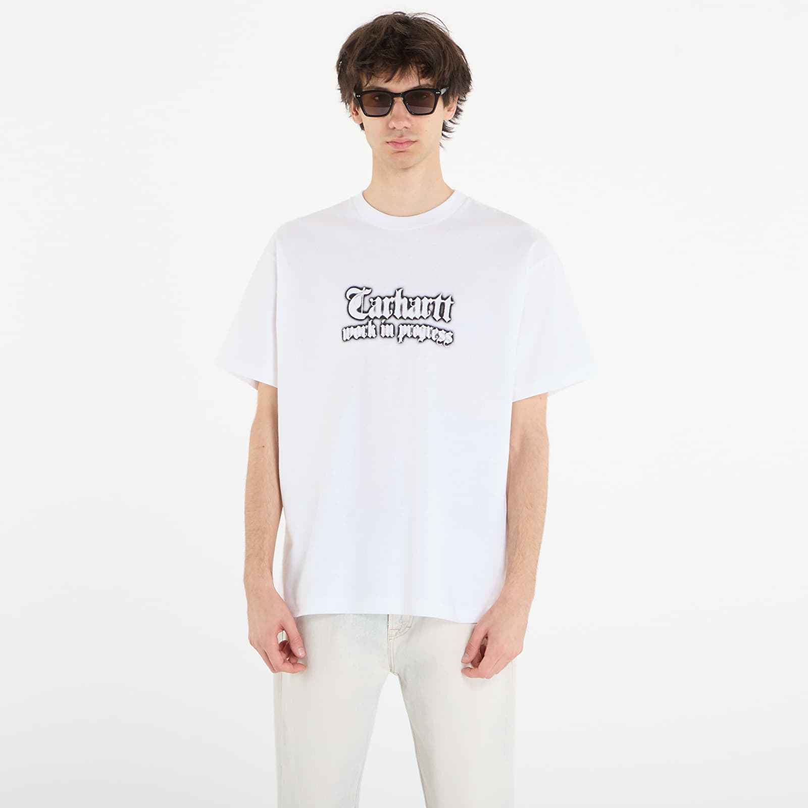 T-shirts Carhartt WIP S/S World Tour T-Shirt UNISEX White