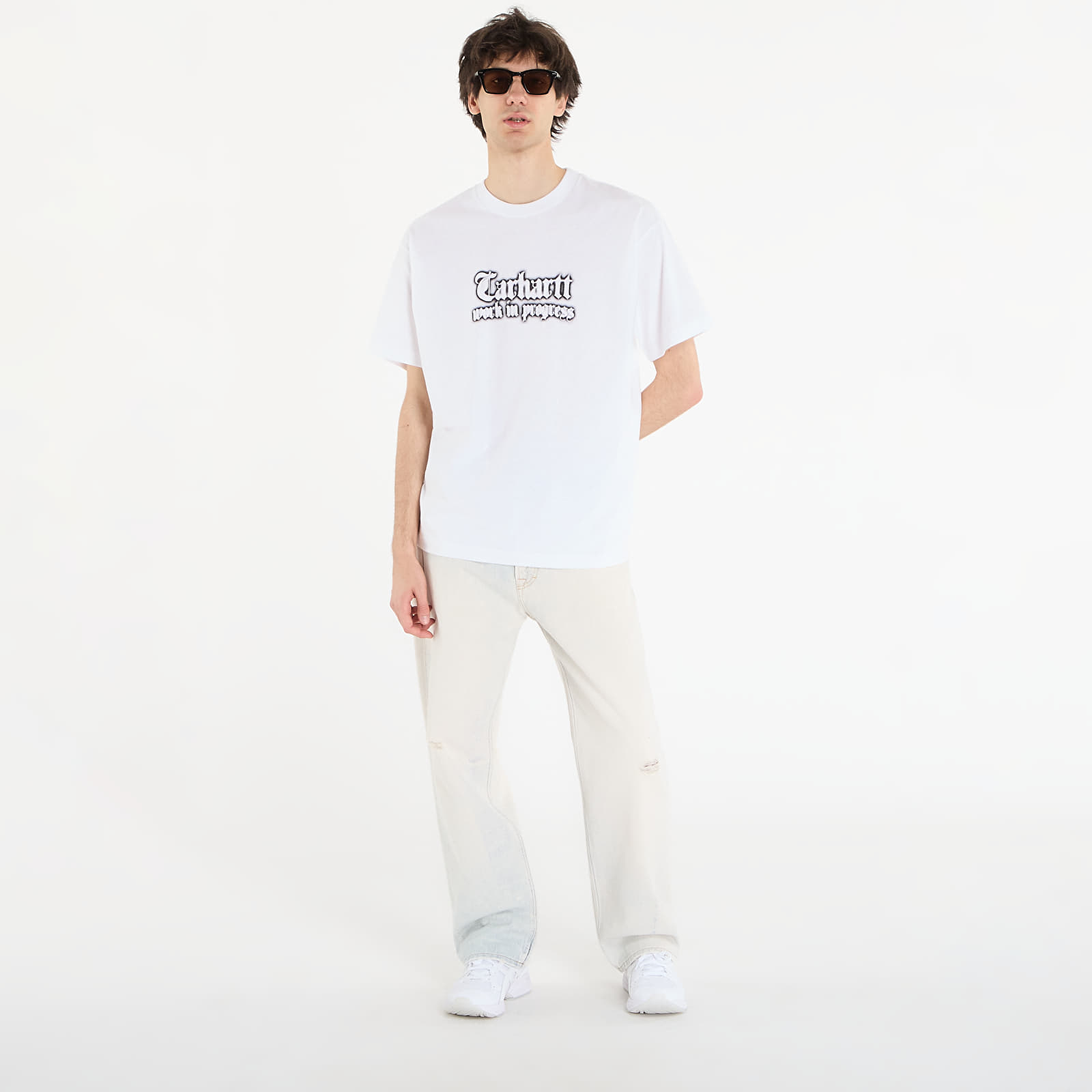T-shirts Carhartt WIP S/S World Tour T-Shirt UNISEX White