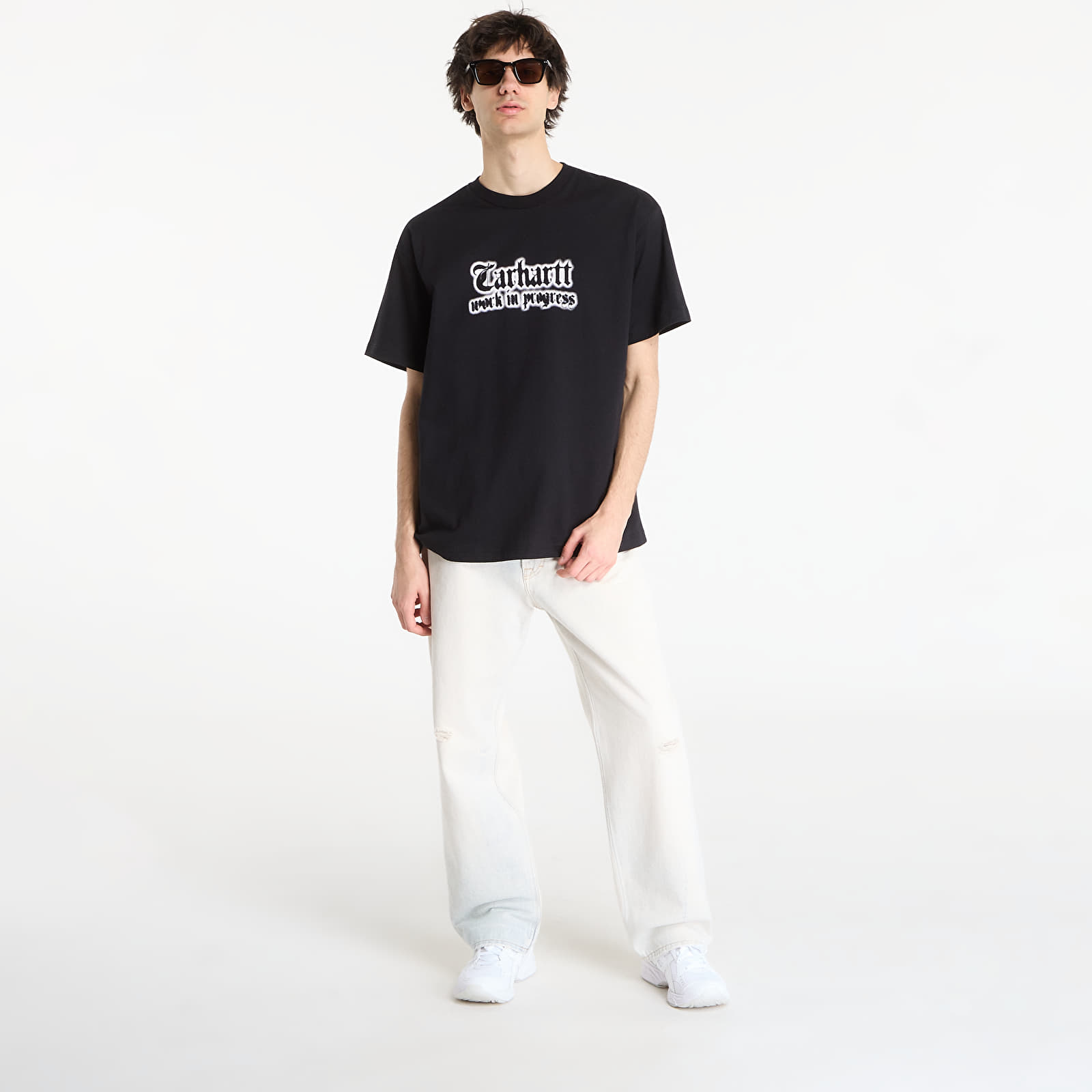 Trička Carhartt WIP S/S World Tour T-Shirt UNISEX Black