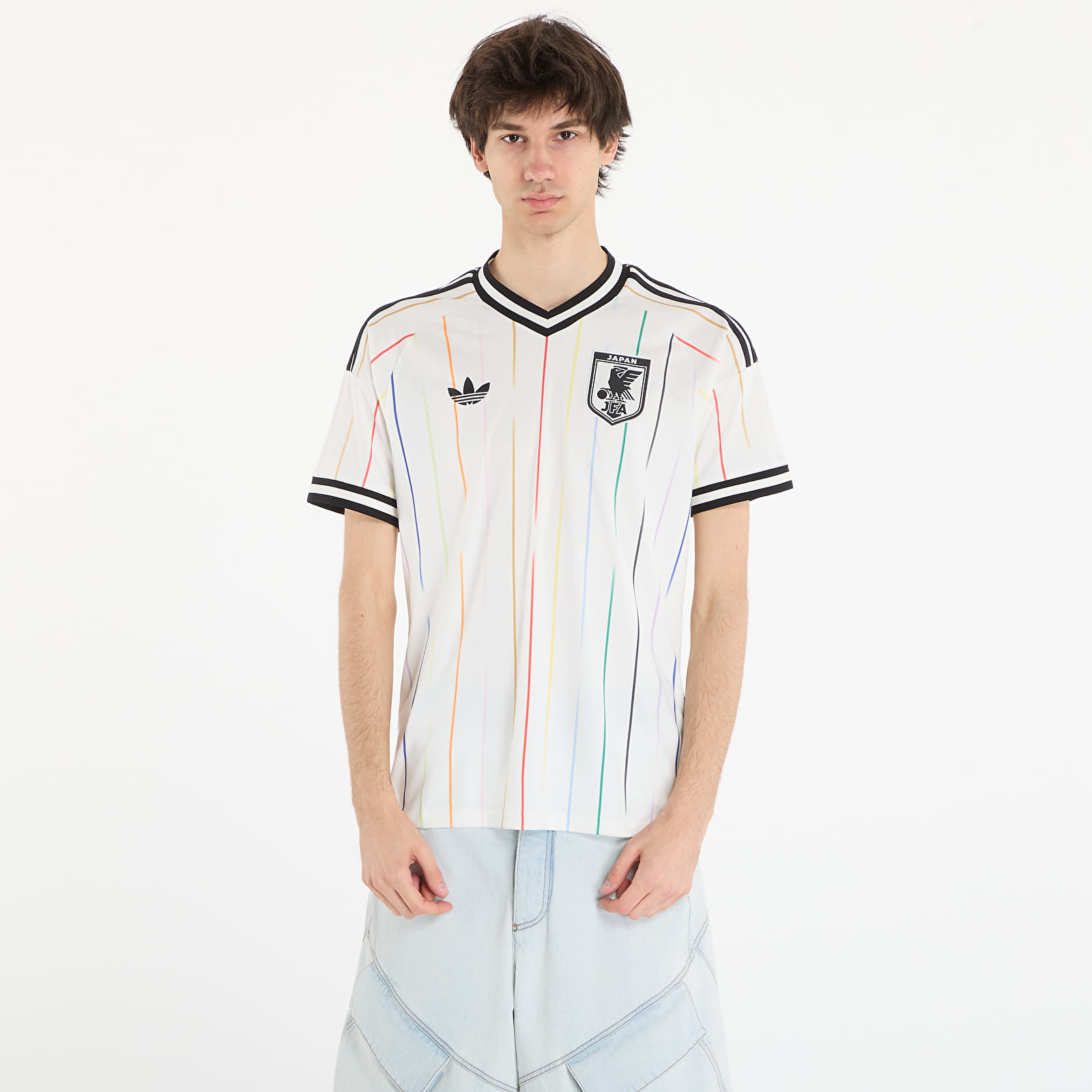 Trikots für Männer adidas Japan 26 Away Jersey Off White/ Black