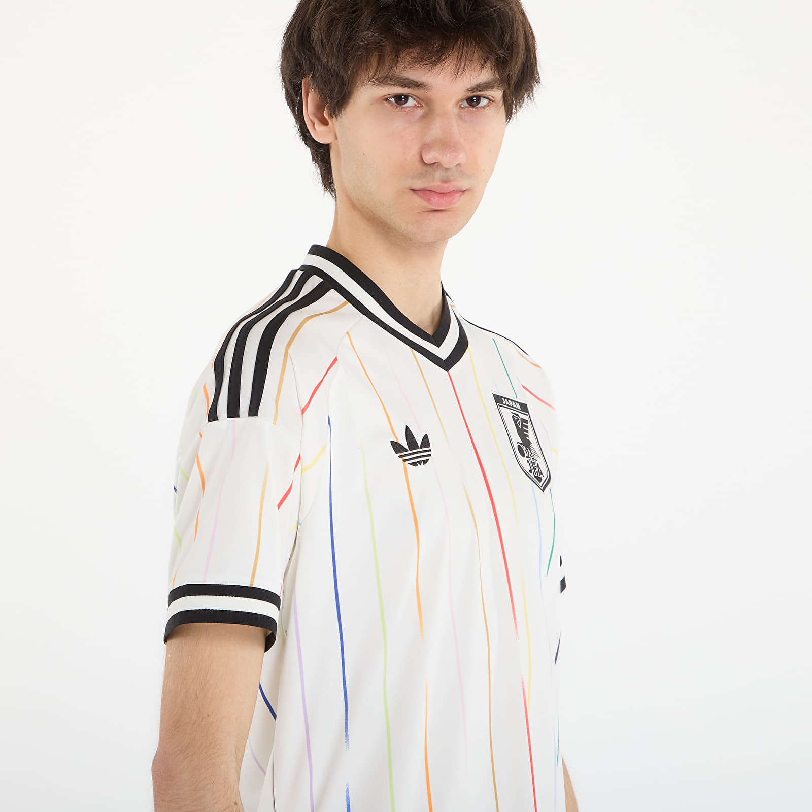 Trikots für Männer adidas Japan 26 Away Jersey Off White/ Black