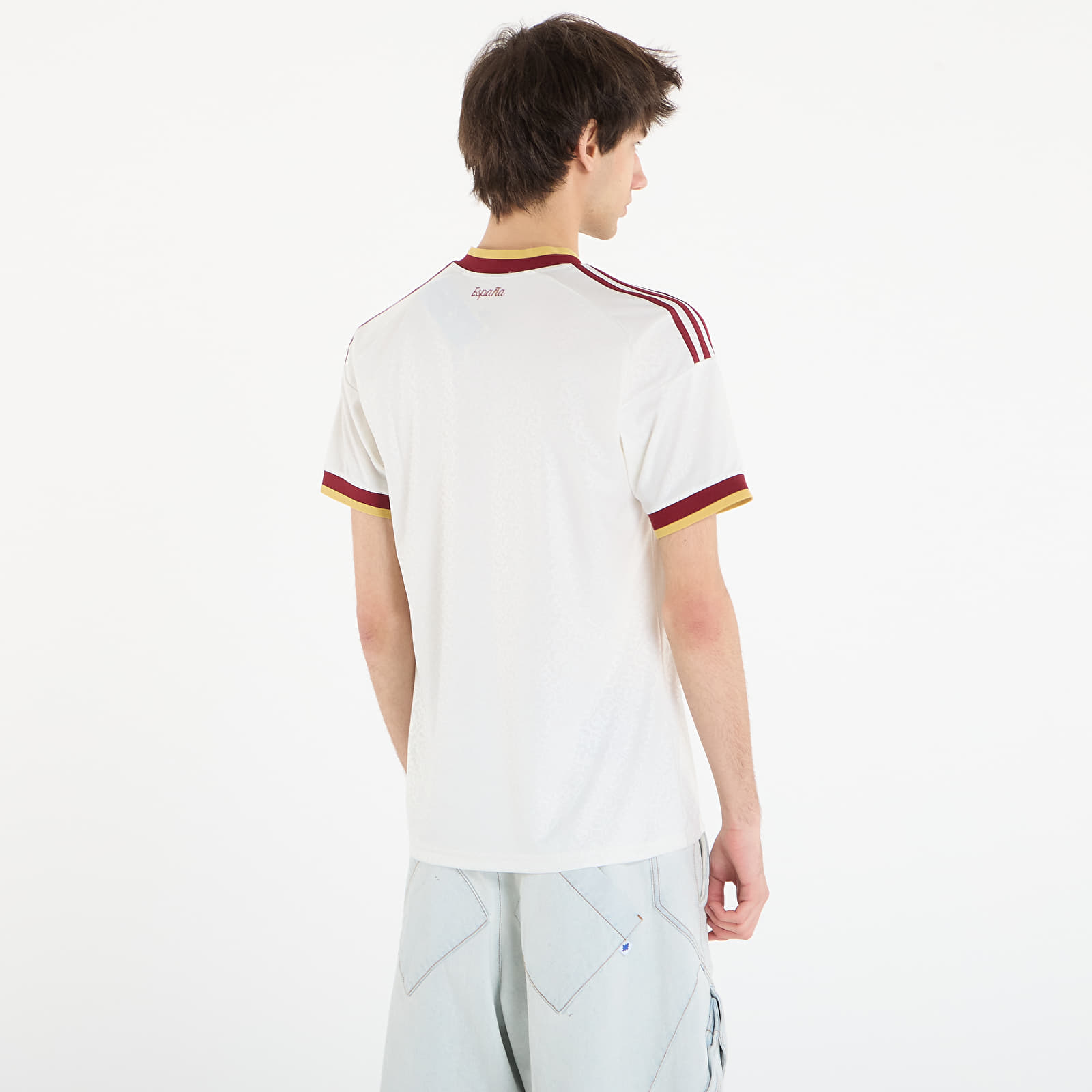 Men's jerseys adidas Spain 26 Away Jersey Off White
