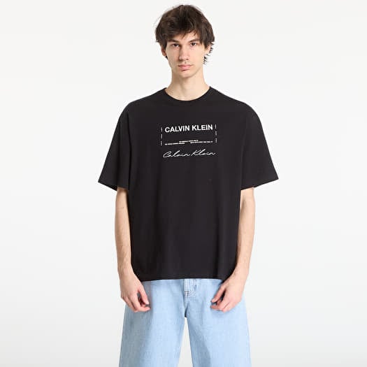 Camiseta Calvin Klein Jeans 16S April Graphic Se Tee Black