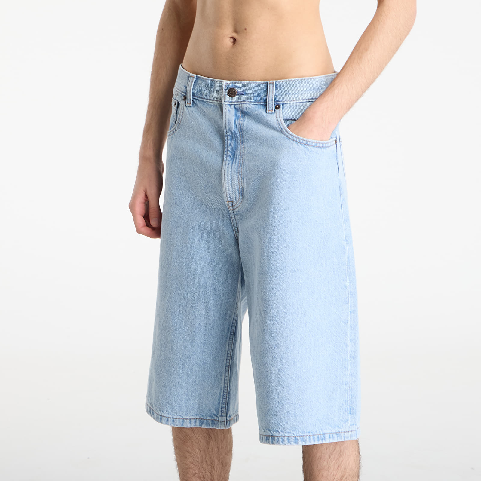 Calções Calvin Klein Jeans Long Short Rival Blue