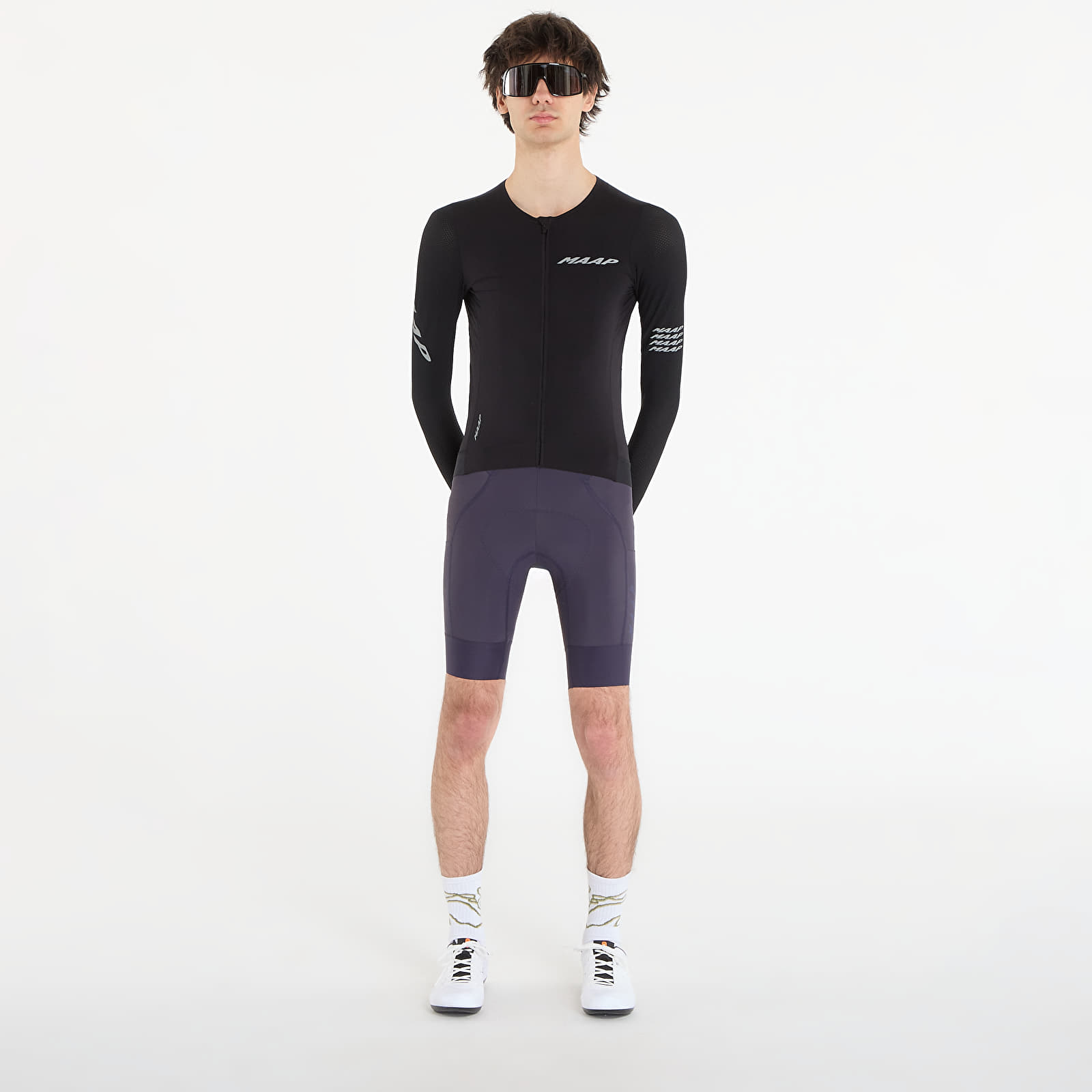 Tricouri pentru bărbați MAAP Pro Emerge Ls Jersey Black