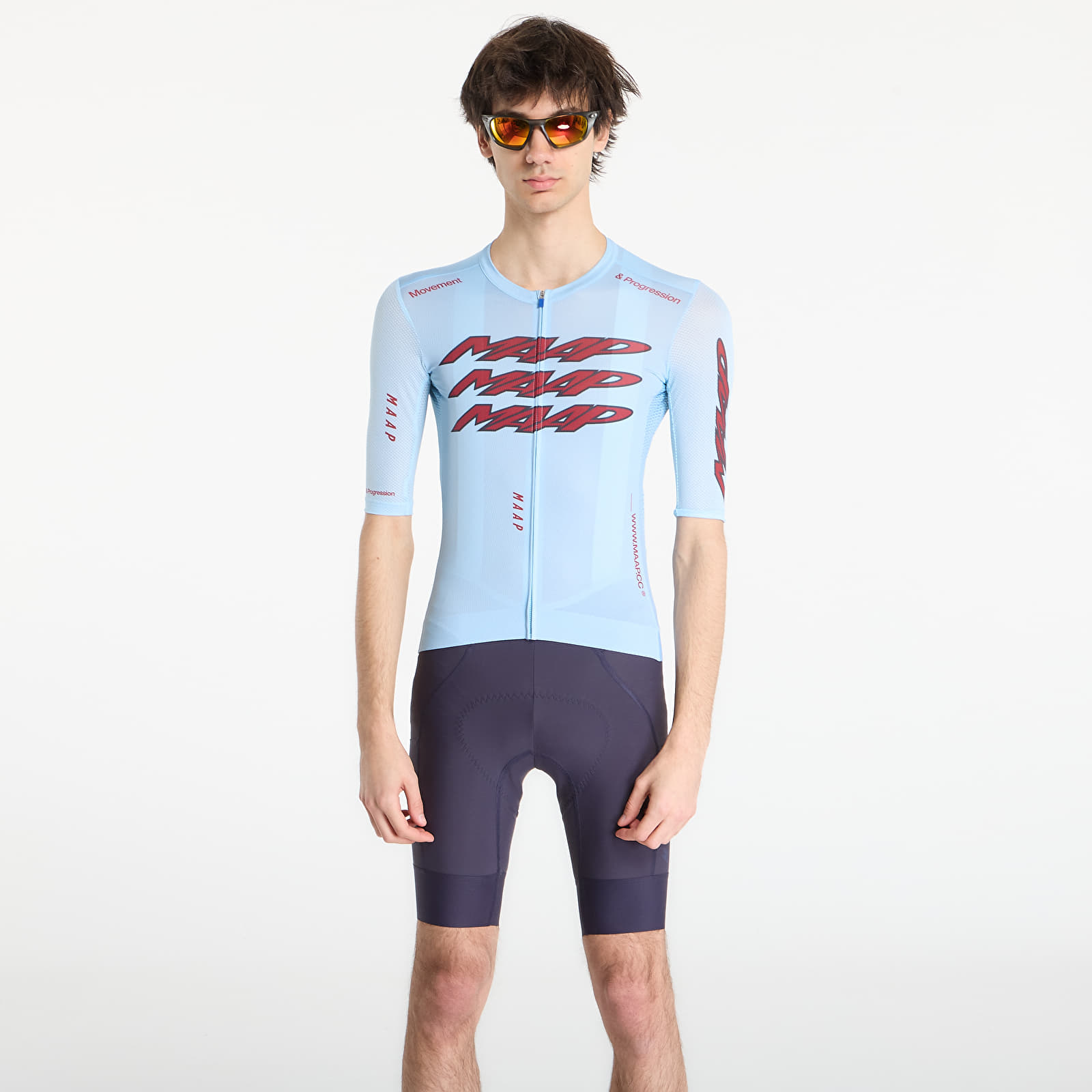 Tricouri pentru bărbați MAAP Pulse Pro Air Jersey 3.0 Cerulean