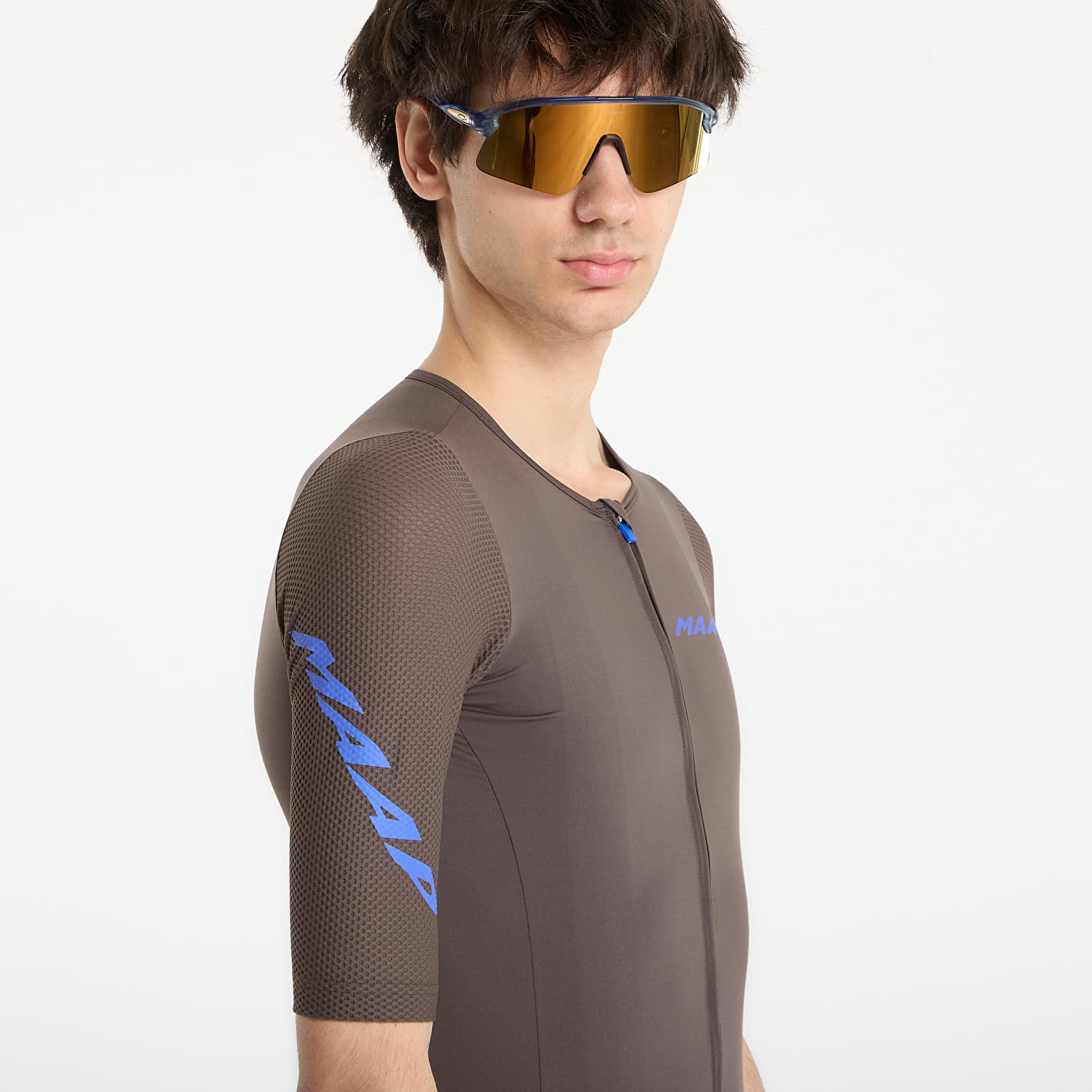Tricouri pentru bărbați MAAP Emerge Jersey Brown Umber