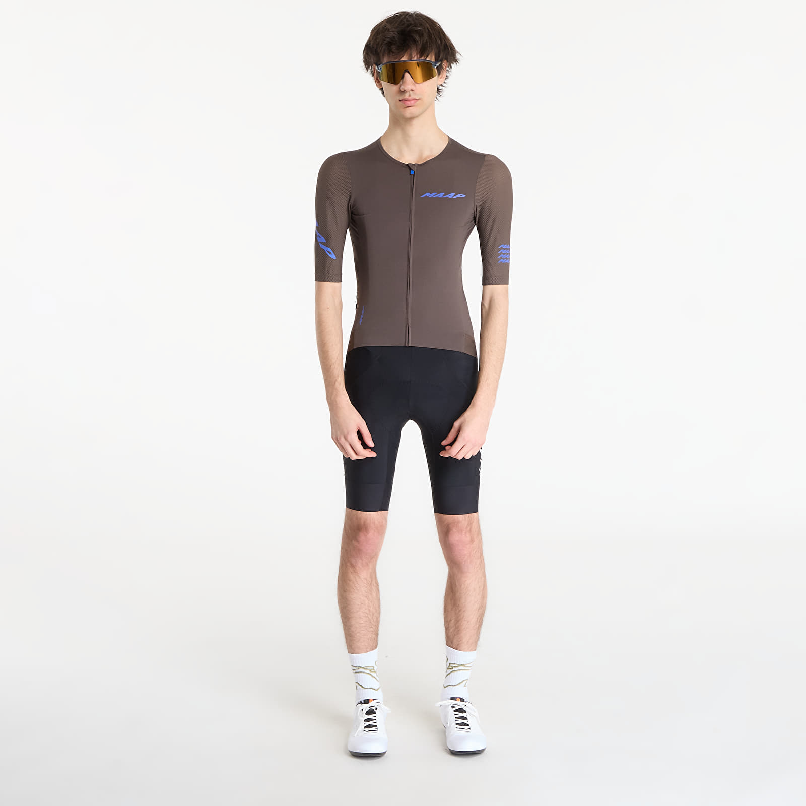 Tricouri pentru bărbați MAAP Emerge Jersey Brown Umber