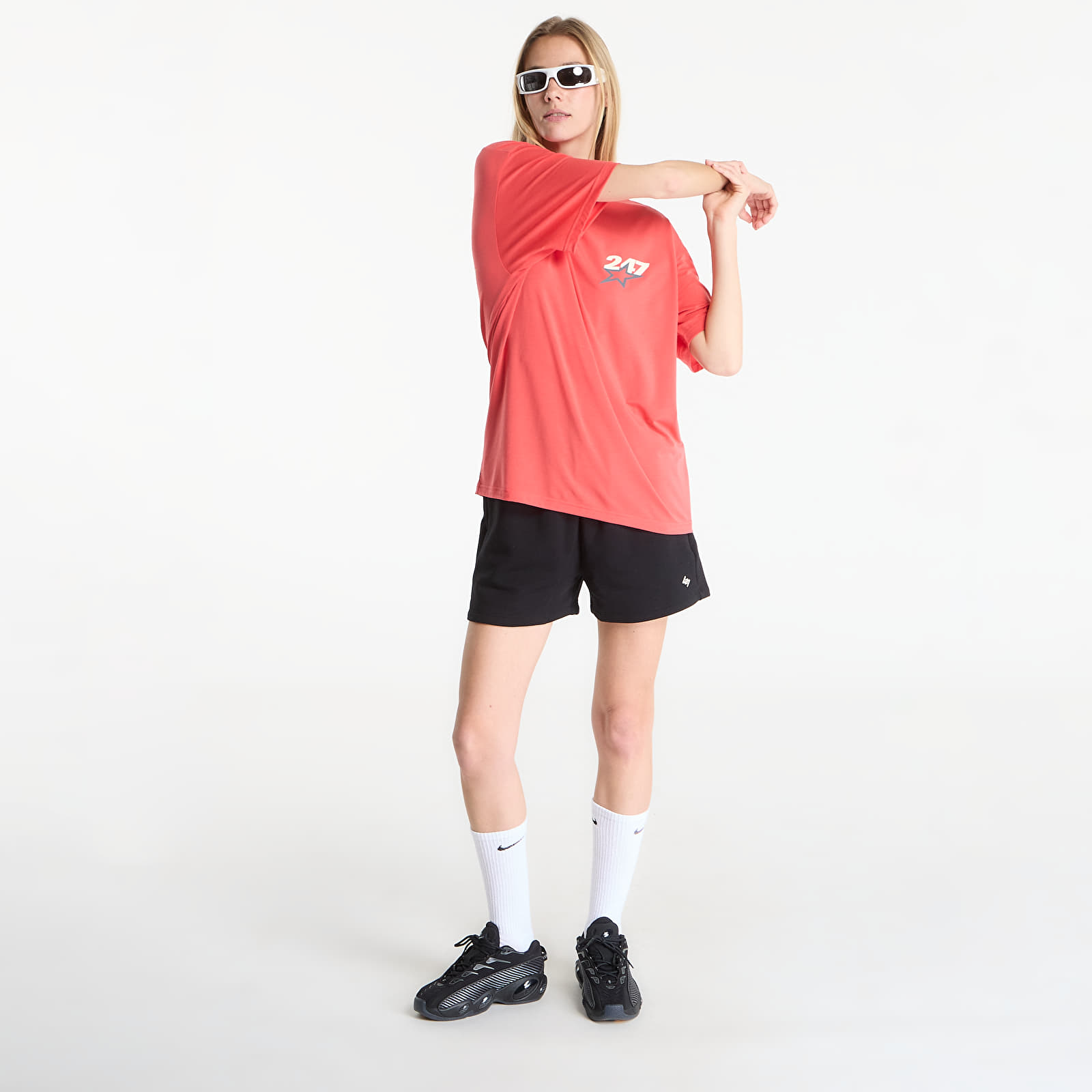 T-shirts REPRESENT Team 247 Star Print Oversized Tshirt UNISEX Racing Red