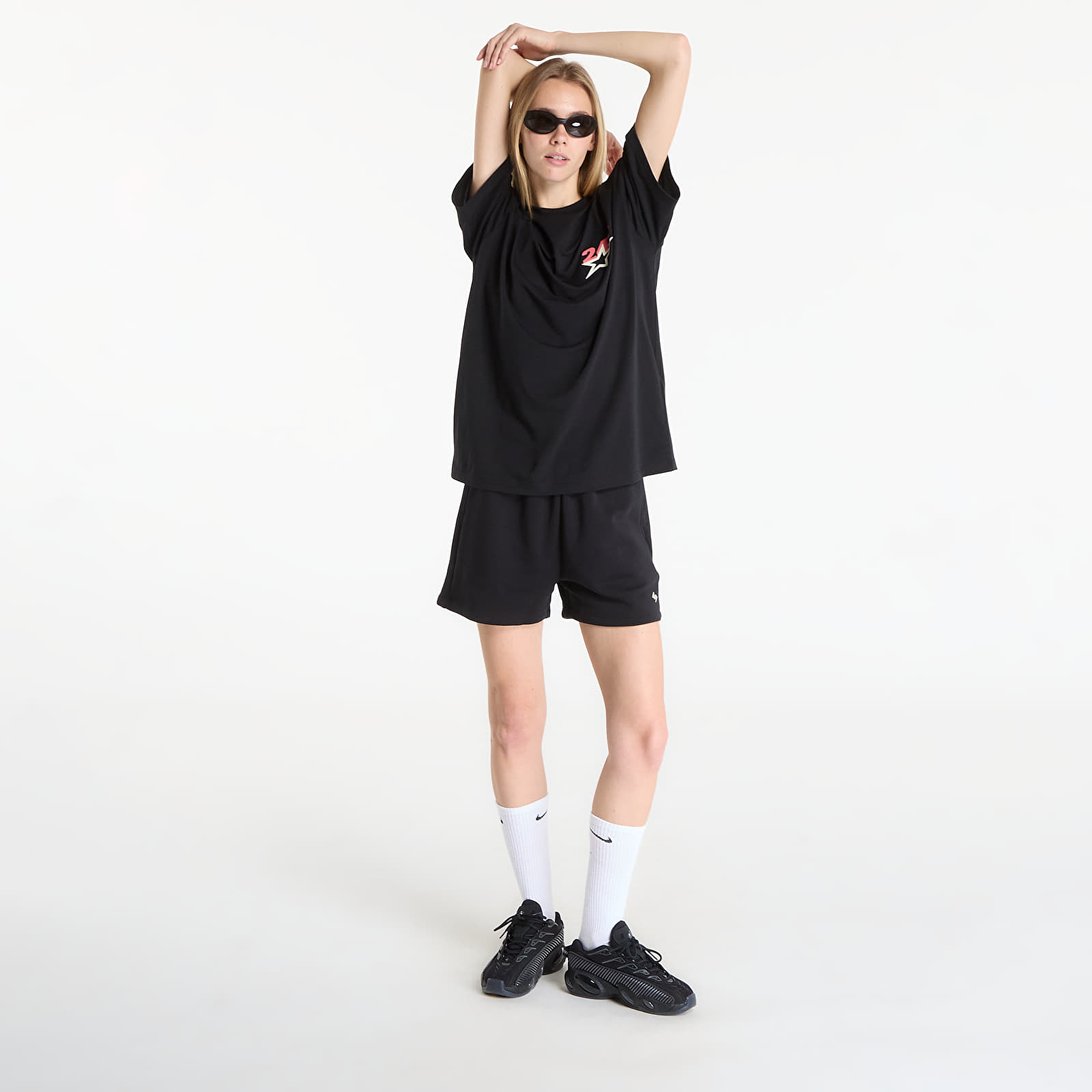 Männer T-Shirts REPRESENT Team 247 Star Print Oversized Tshirt UNISEX Jet Black