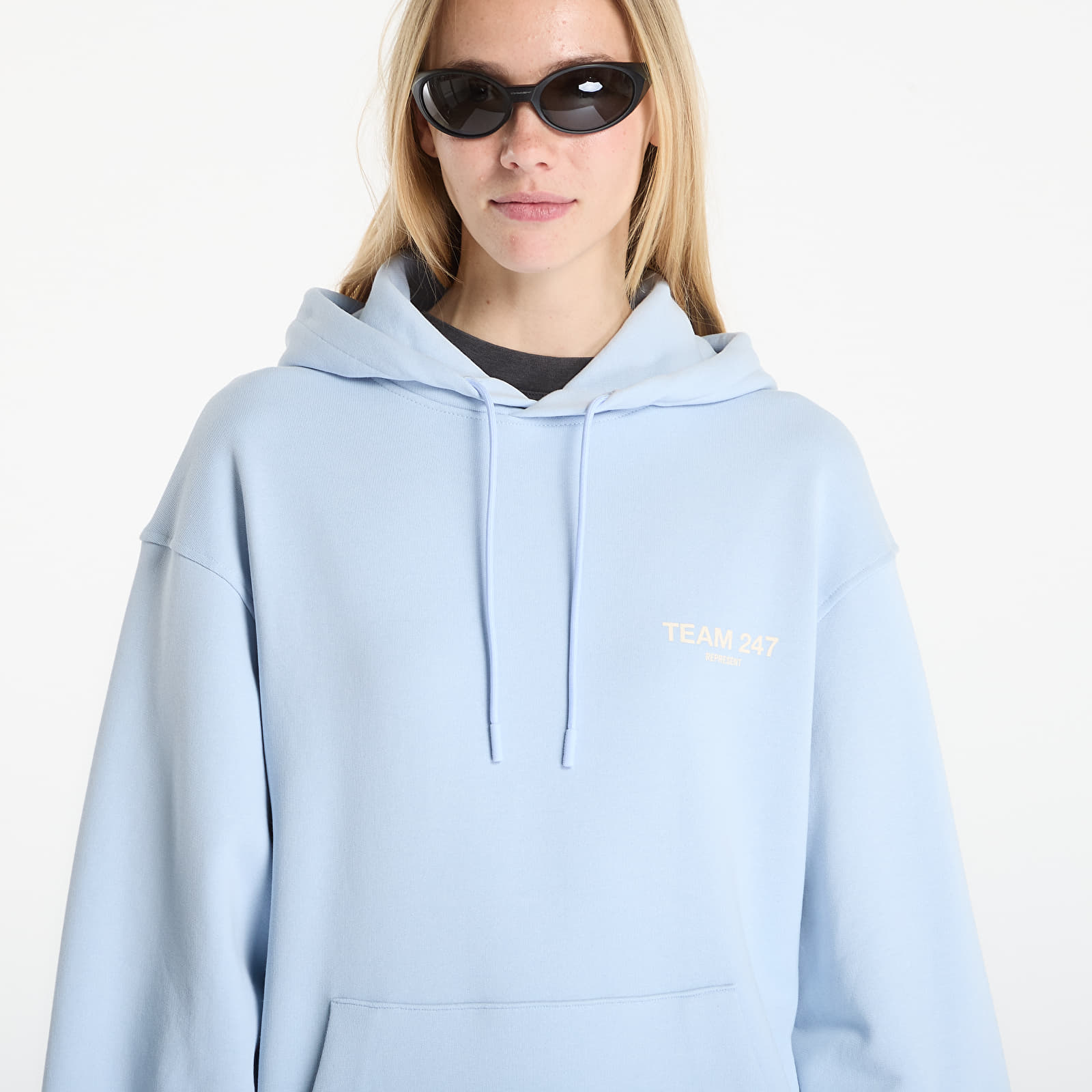 Худі та реглани REPRESENT Team 247 Oversized Hood UNISEX Glacier