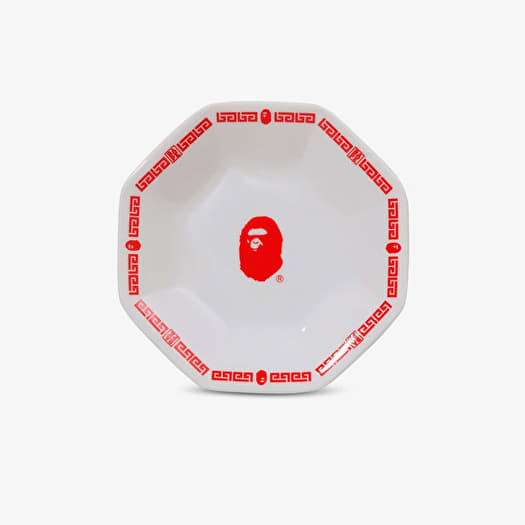 A BATHING APE Bape Octagonal Dish White