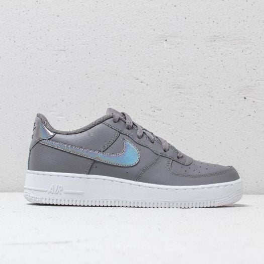 Women s shoes Nike Air Force 1 GS Gunsmoke Gunsmoke White Footshop