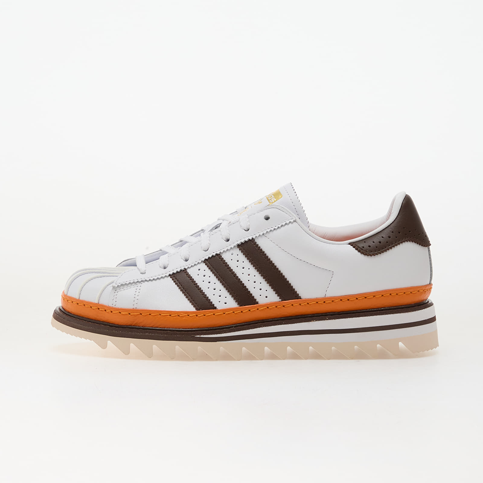 Pánské tenisky a boty adidas Clot Superstar By Edison Chen Ftwr White/ Coffee/ Unity Orange