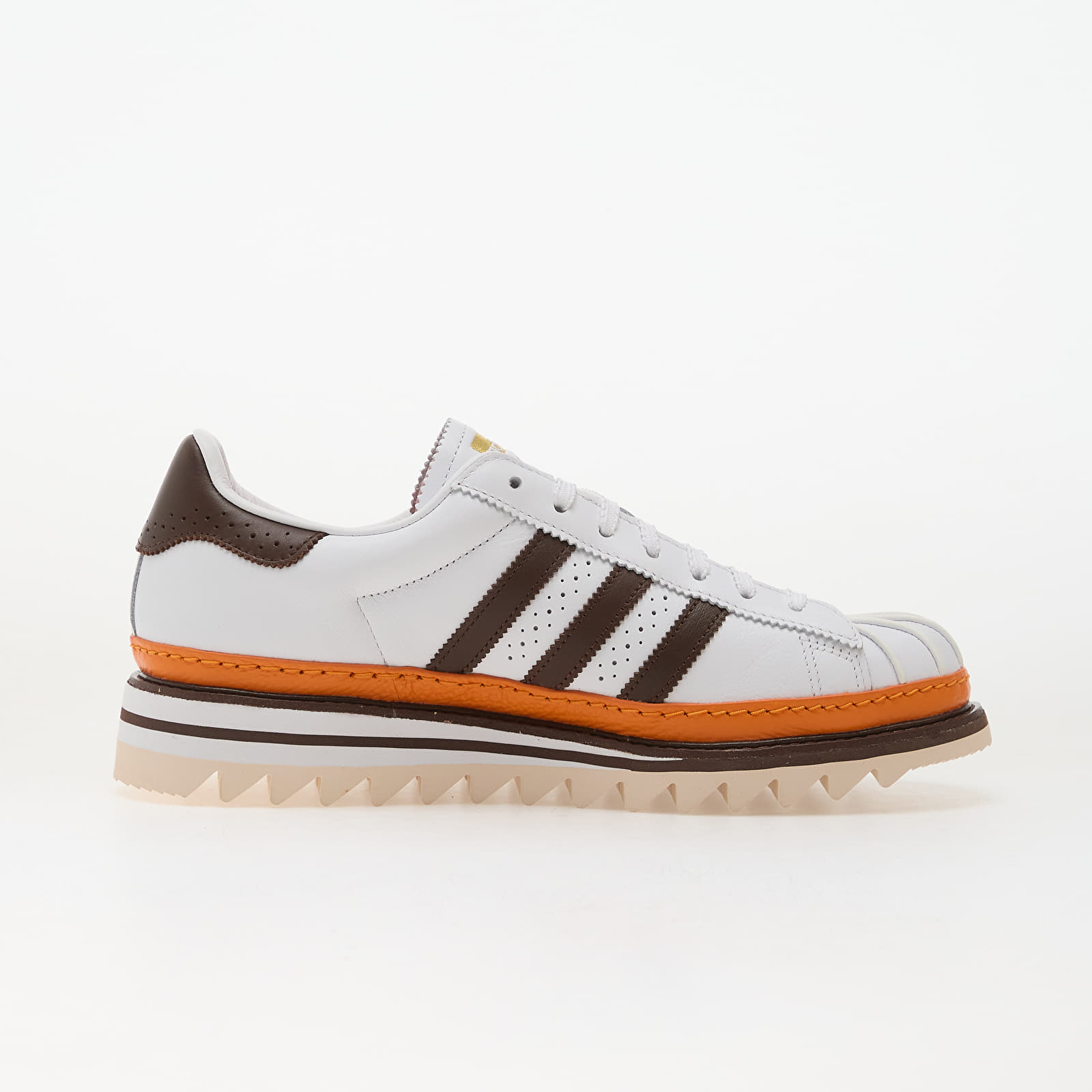 Pánské tenisky a boty adidas Clot Superstar By Edison Chen Ftwr White/ Coffee/ Unity Orange