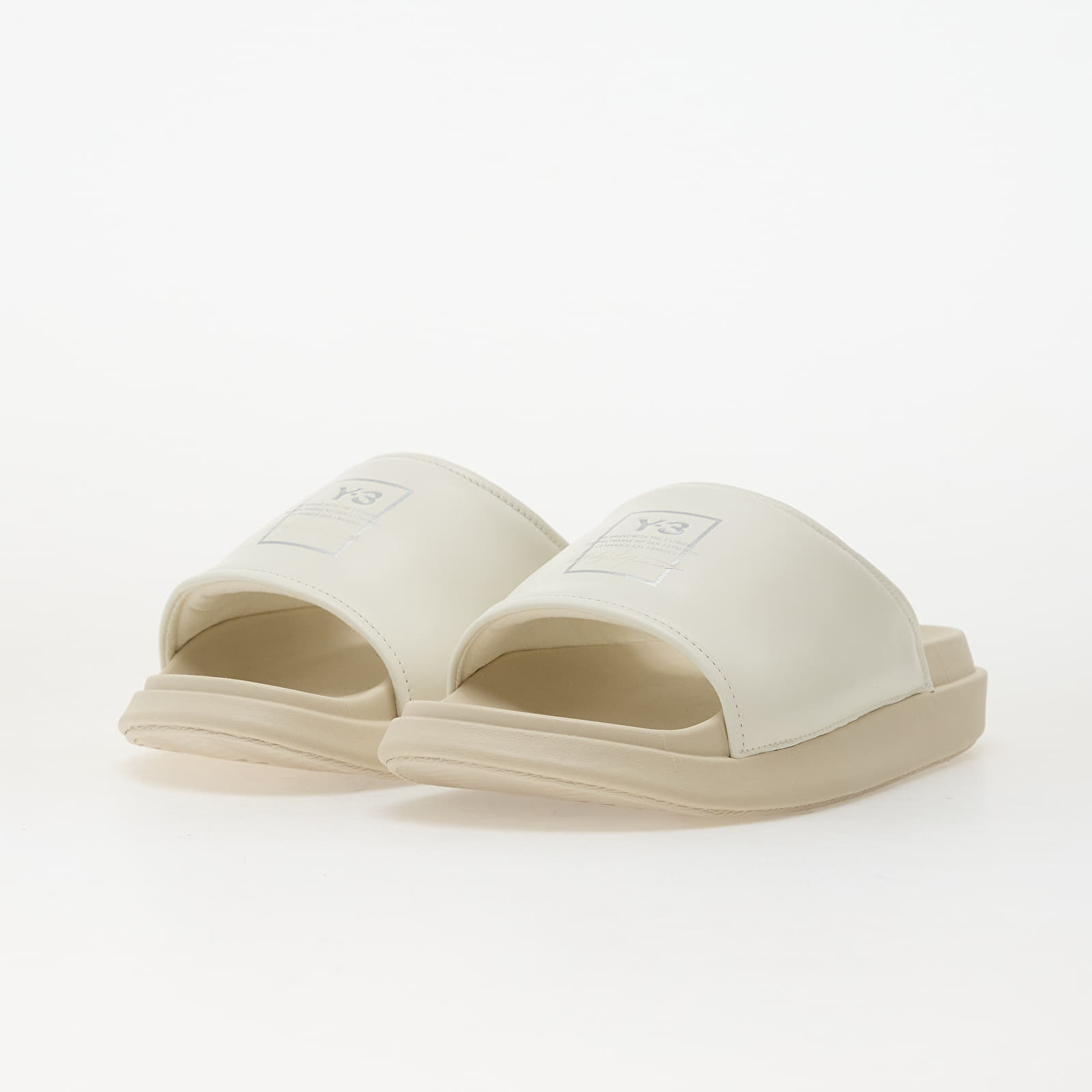Meeste kingad Y-3 Slide Off White/ Off White/ Alumina