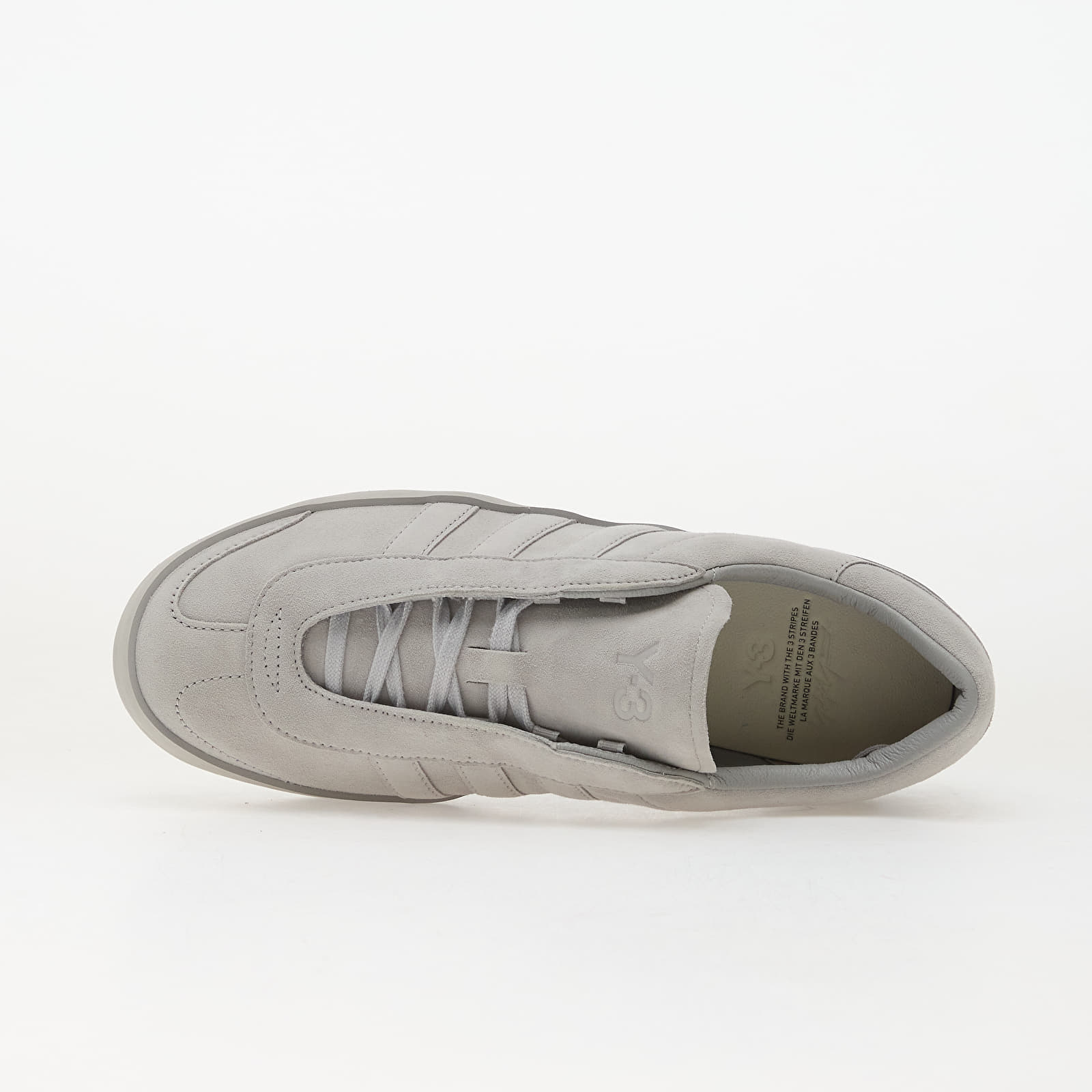 Ανδρικά παπούτσια Y-3 Gazelle Grey Two/ Grey Two/ Grey Two