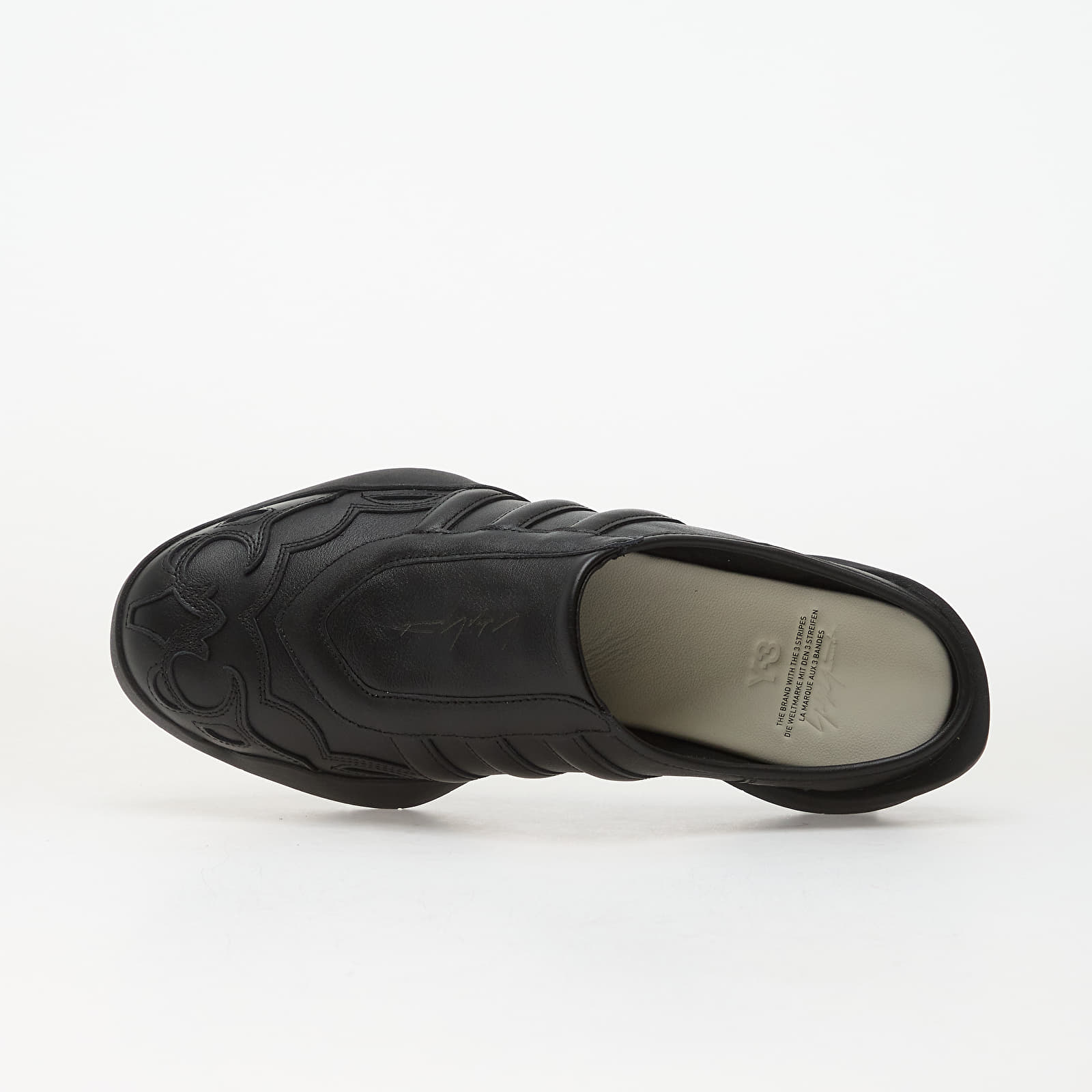 Meeste kingad Y-3 Regu Mule Black/ Black/ Black