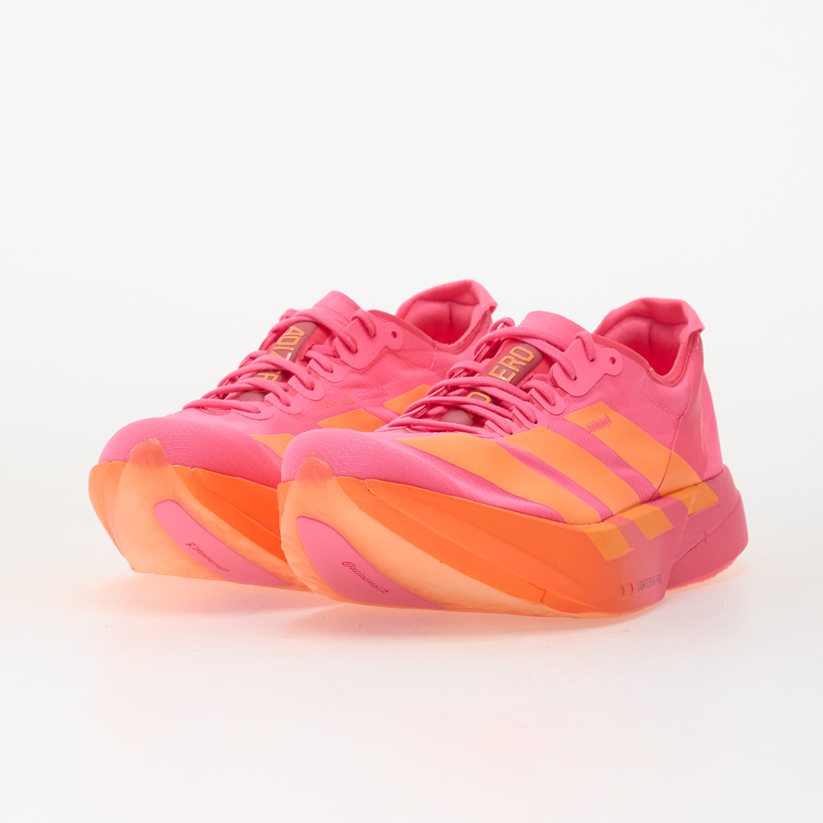 Moški čevlji adidas Adizero Adios Pro 4 Lucid Pink/ Lucid Orange/ Iron Met.