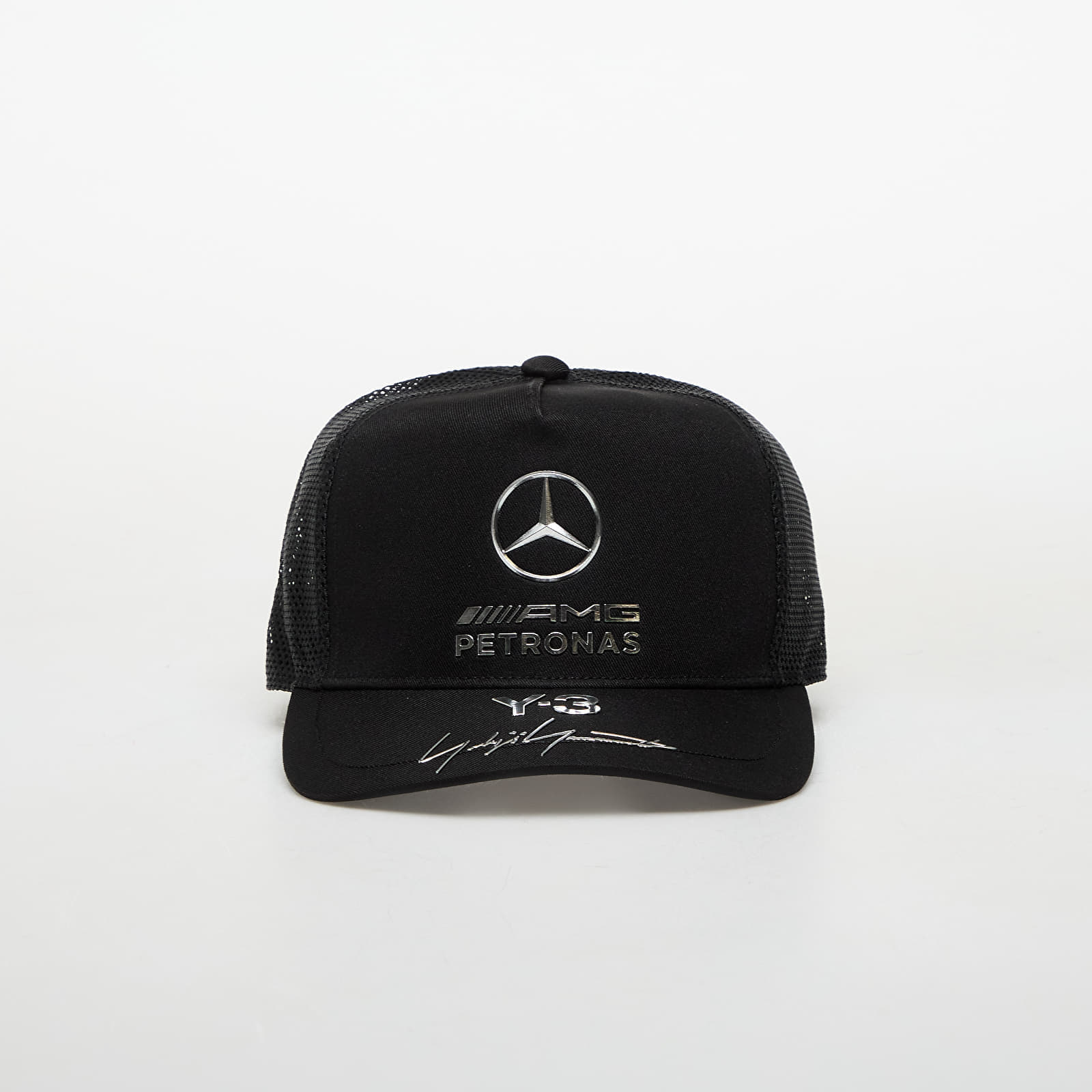 Шапка Y-3 Mercedes AMG Petronas Formula 1 Team Trucker Cap Black M