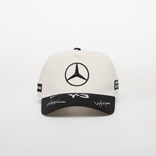 Hette Y-3 Mercedes AMG Petronas Formula 1 Team Podium Cap Talc