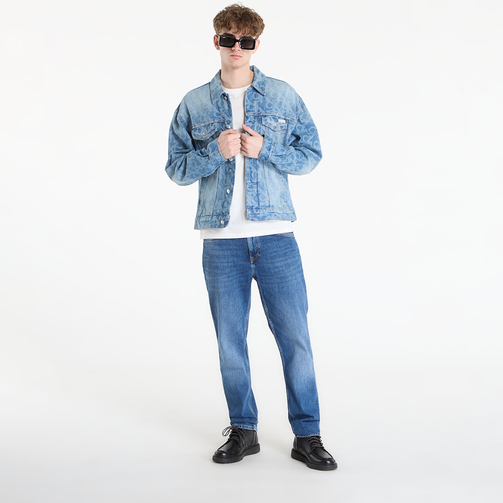 Herrenjacken Calvin Klein Jeans 90S Trucker Jacket Light Playbill