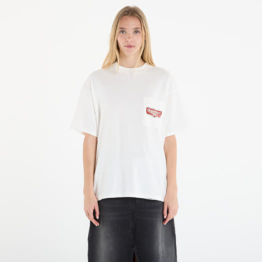 T-paita REPRESENT Nothing Faster T-Shirt UNISEX Flat White